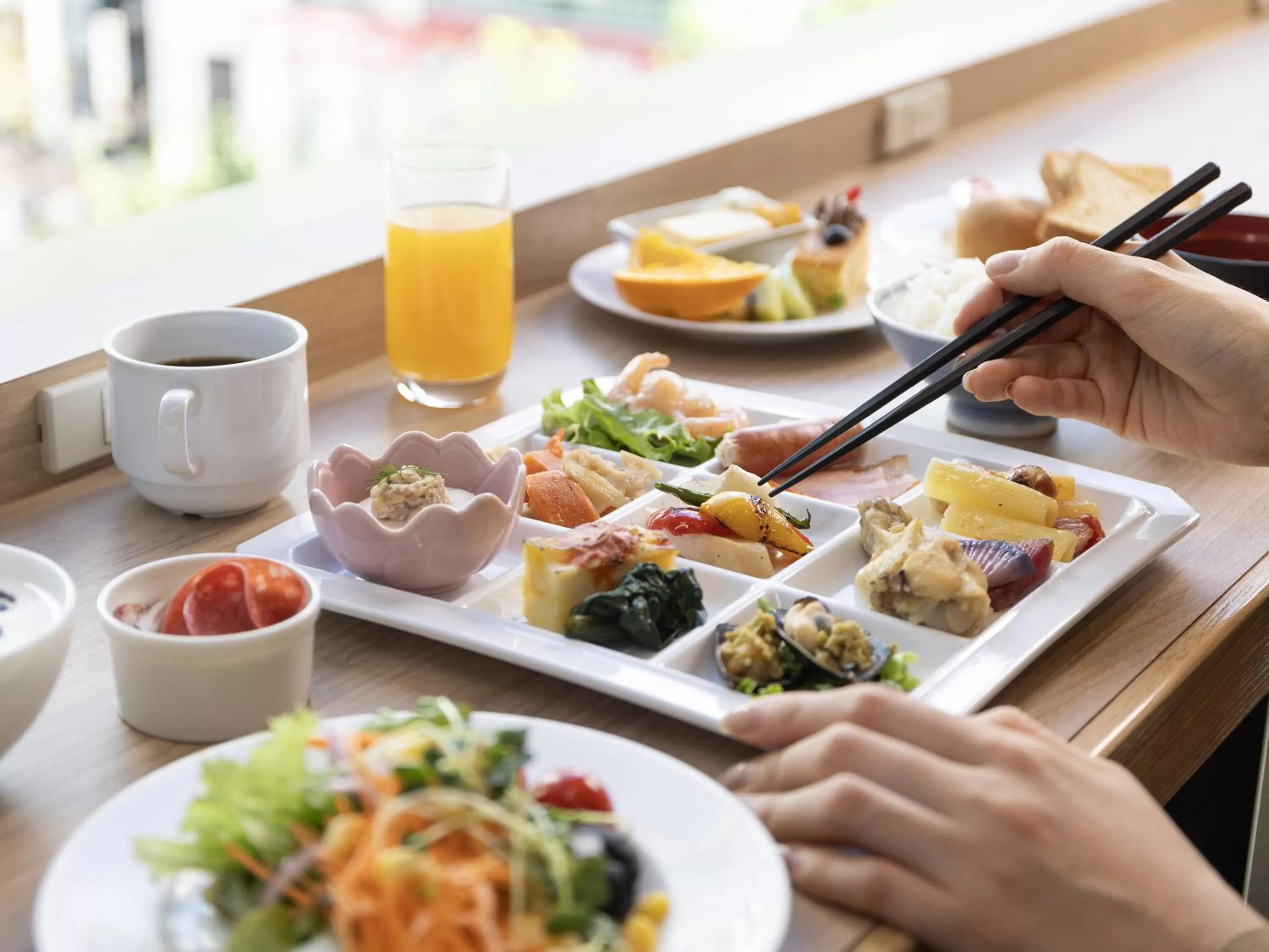 Breakfast in Hotel Gracery Ginza
