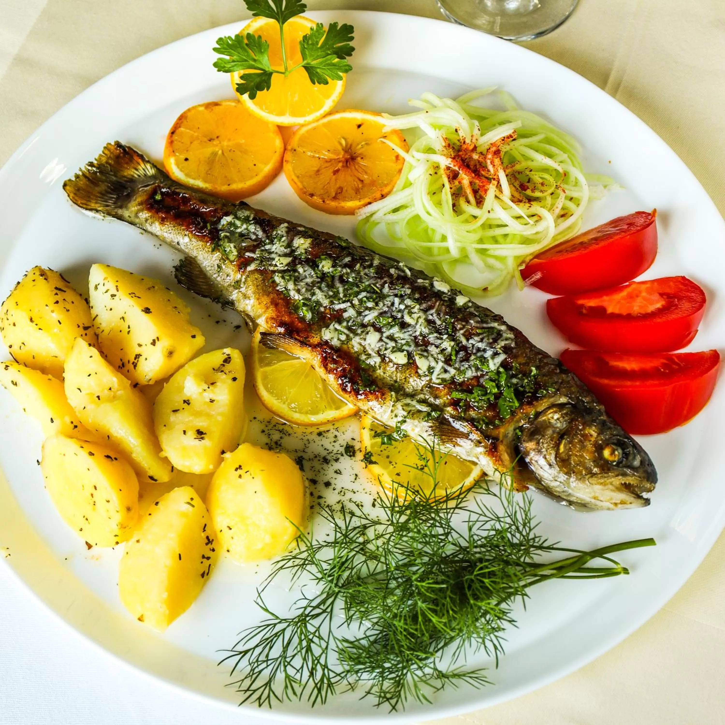 Food and drinks, Food in Restoran & Motel Manjež