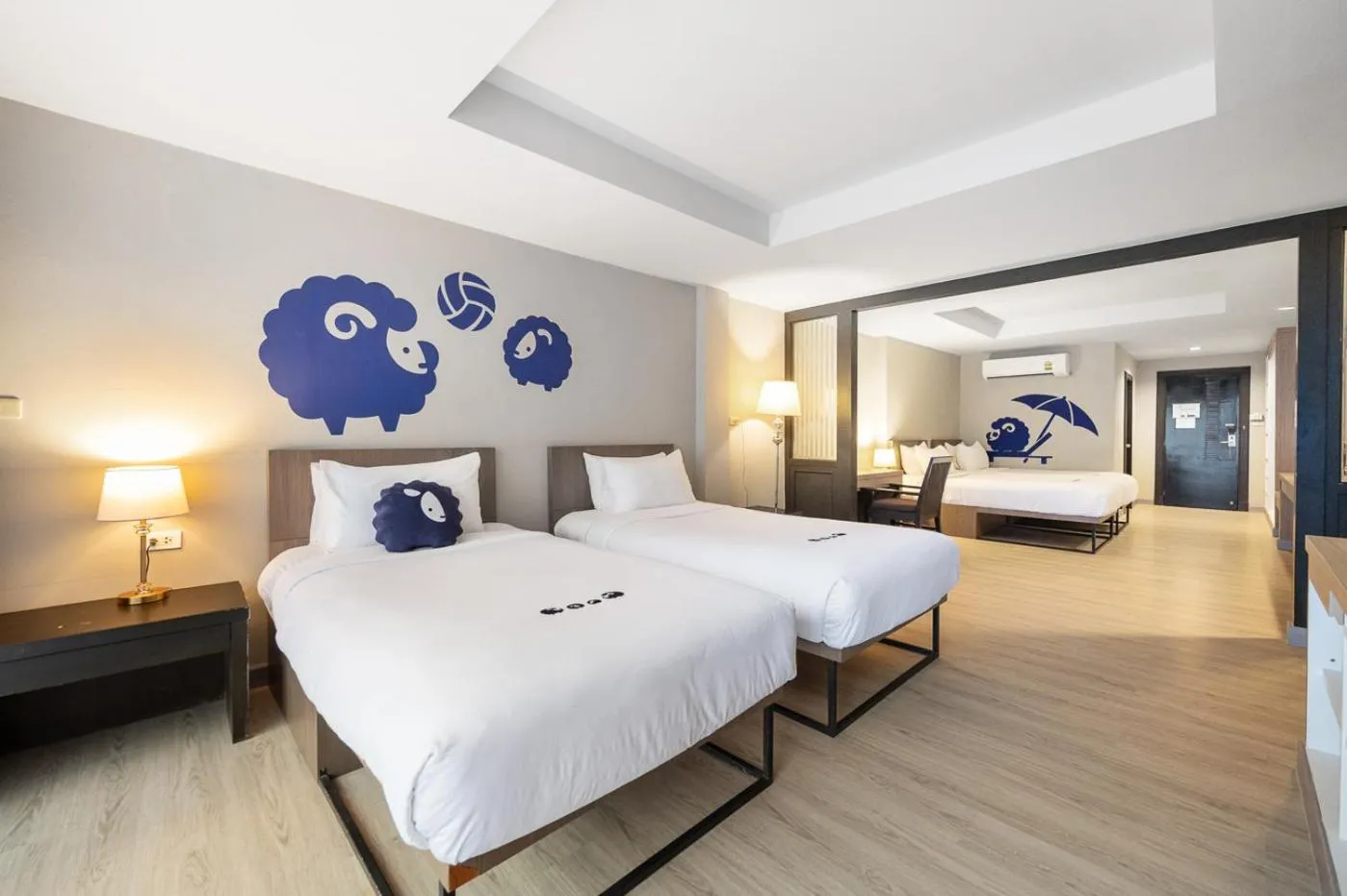 Bed in Kokotel Phuket Patong