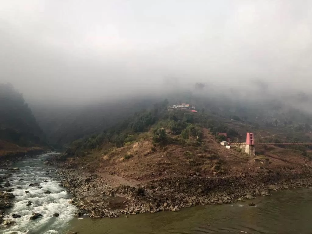 Natural landscape in Hotel La Orilla Muzaffarabad