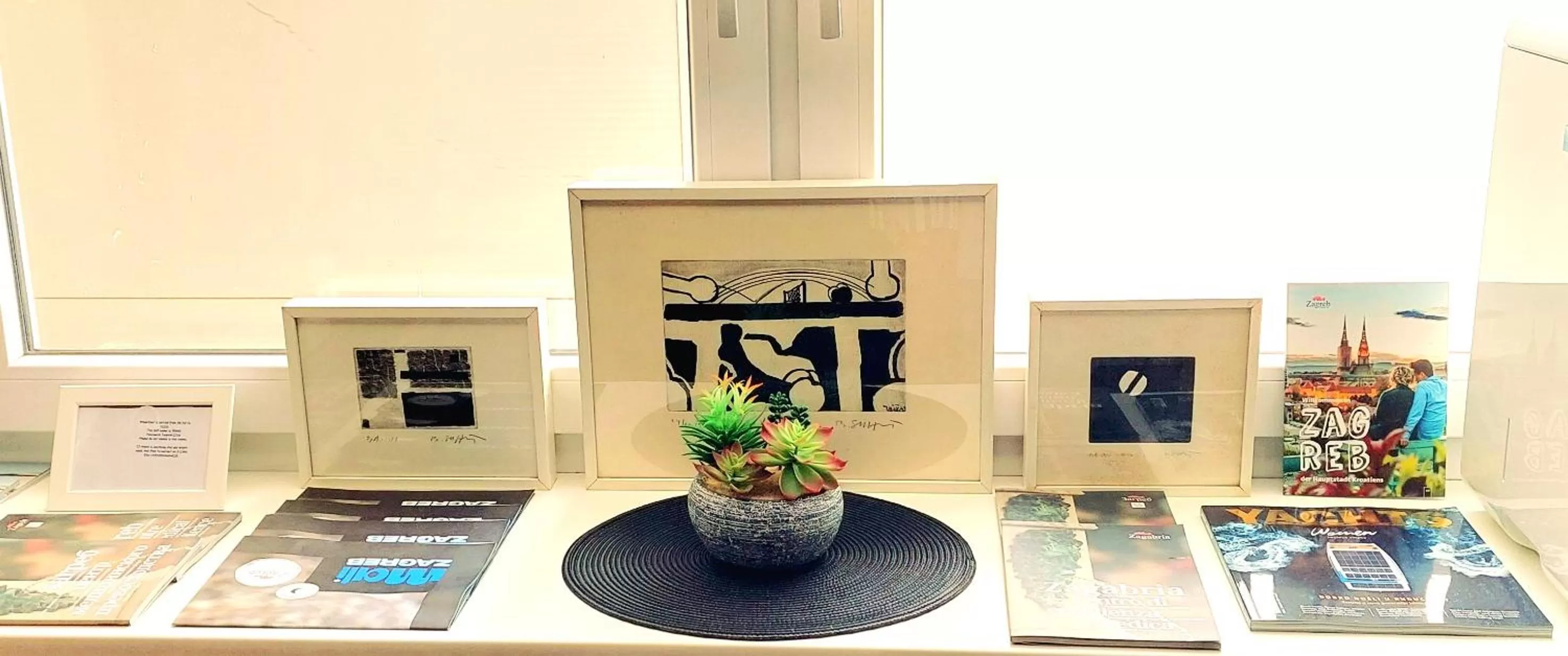 Decorative detail in A8 b&b