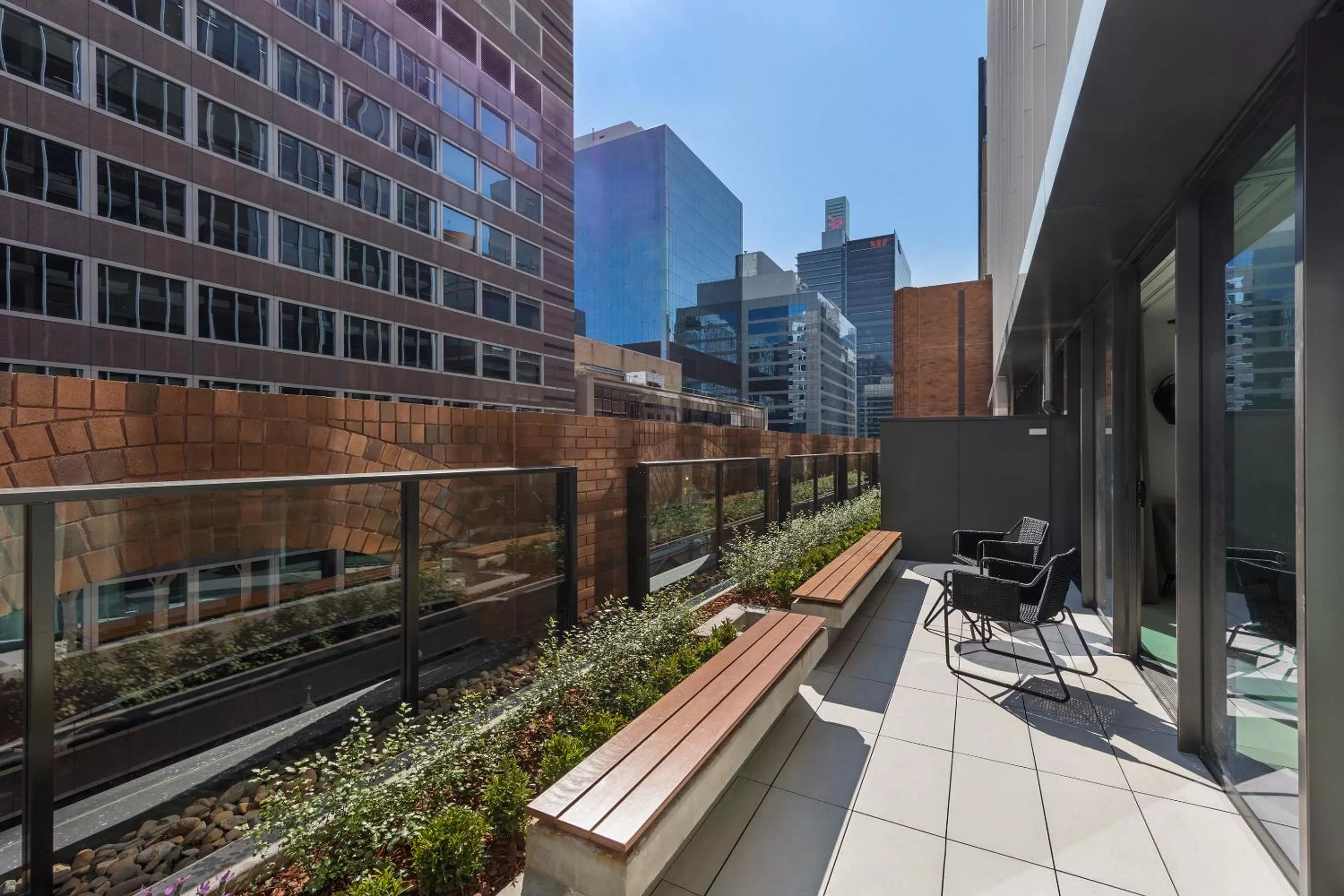 Balcony/Terrace in SKYE Suites Sydney