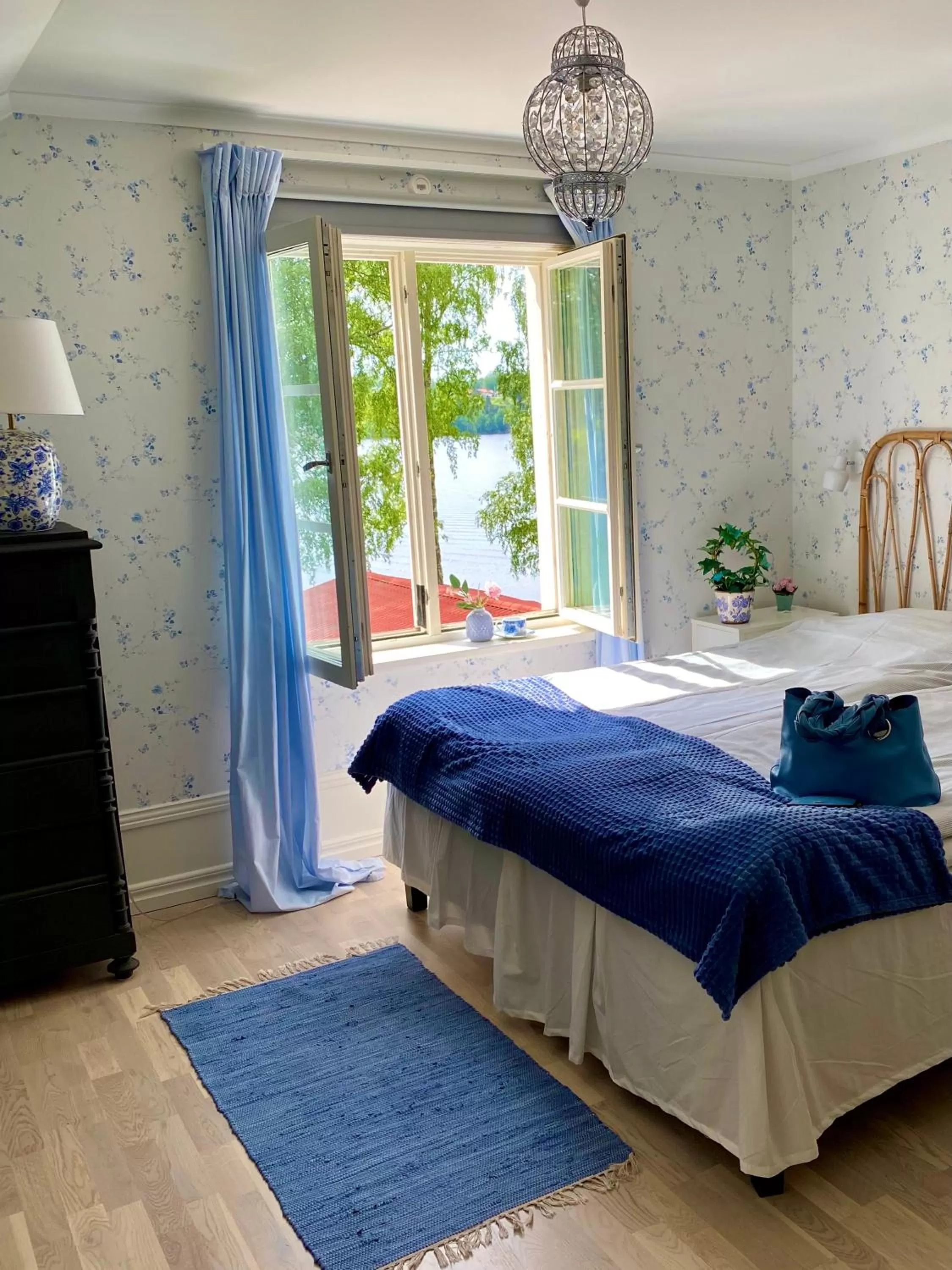 Bed in Villa Fryksta