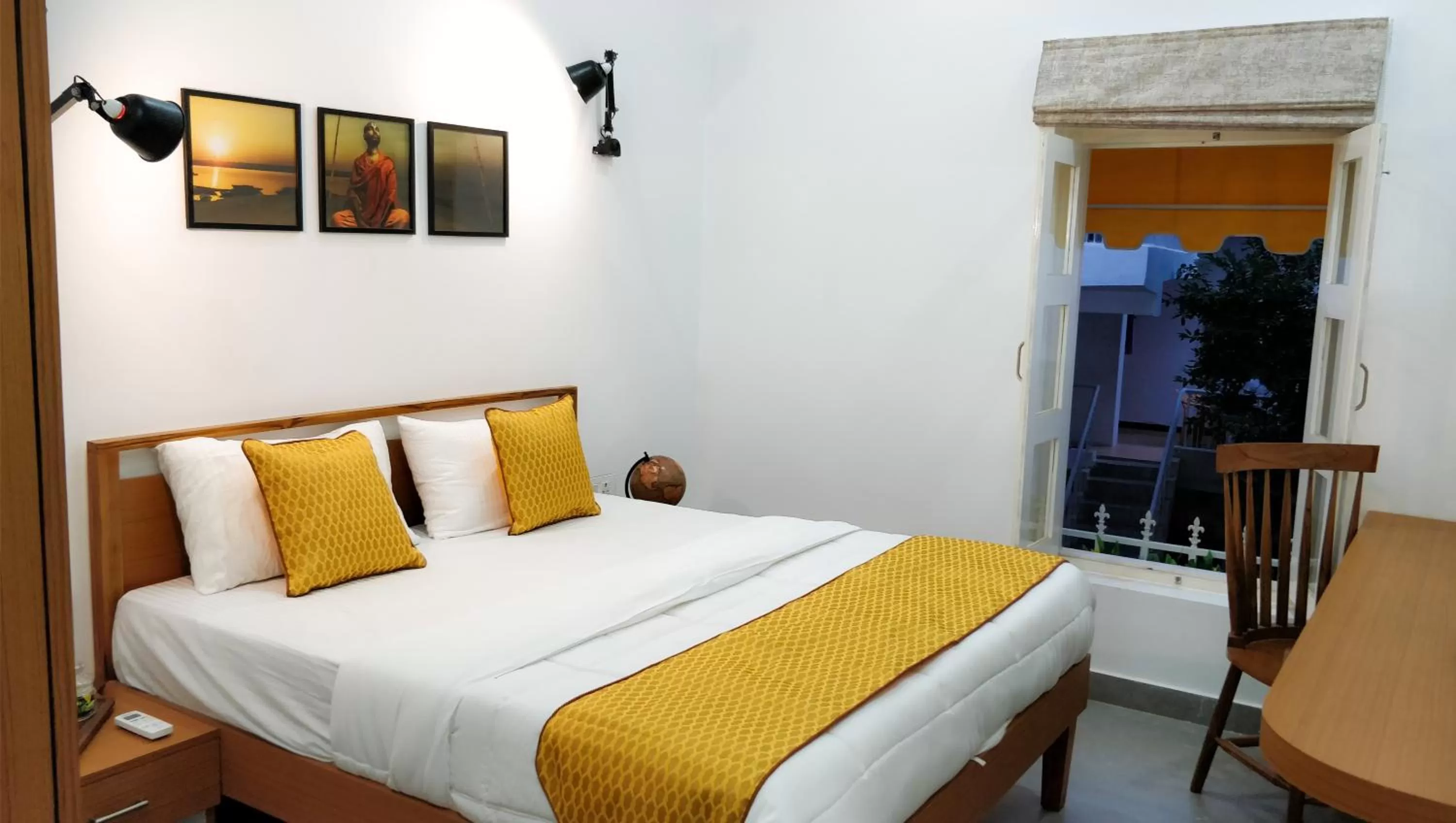 Bed in Stay Banaras - A Boutique Hotel