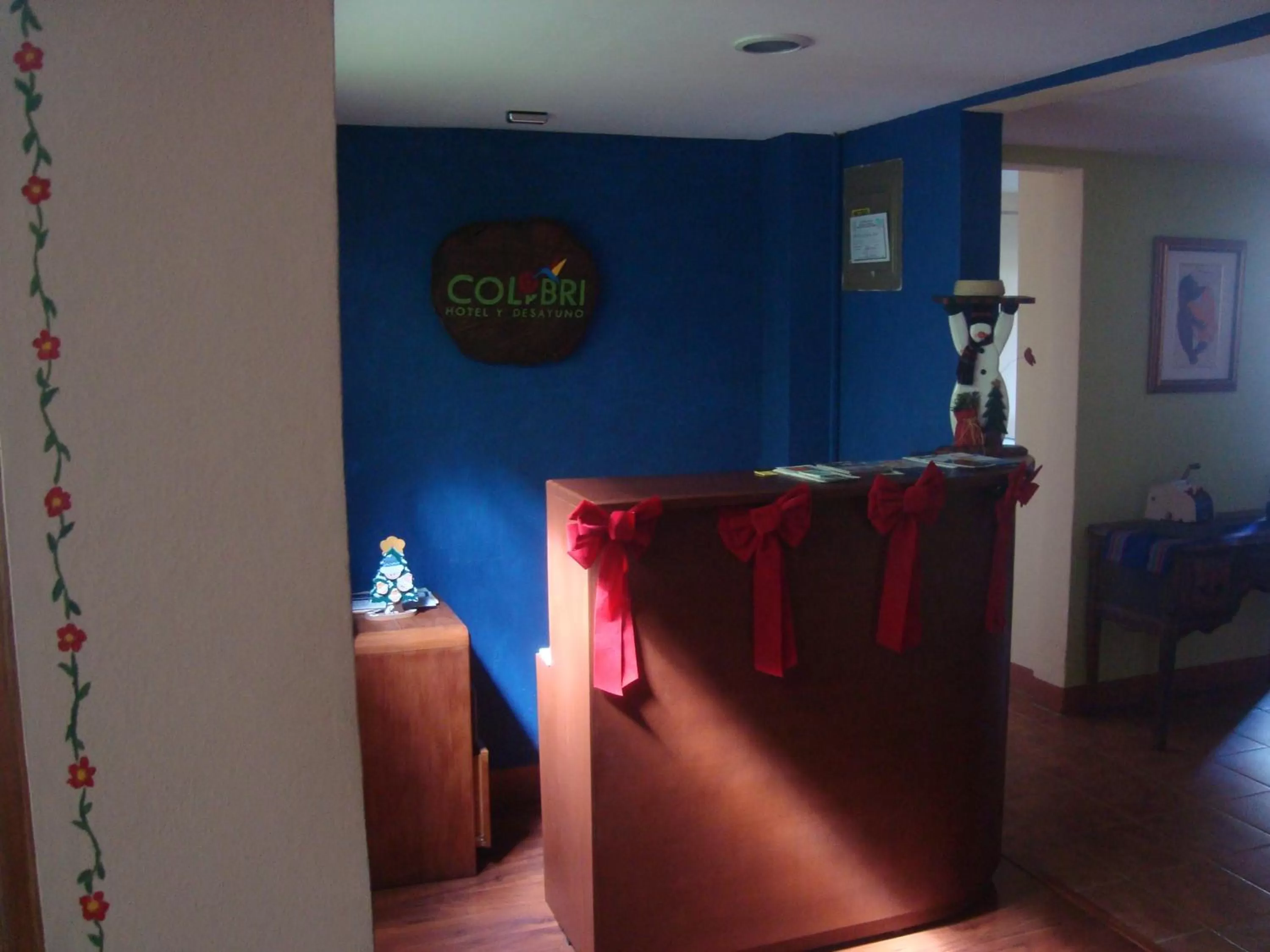 Lobby or reception in Hotel Colibri