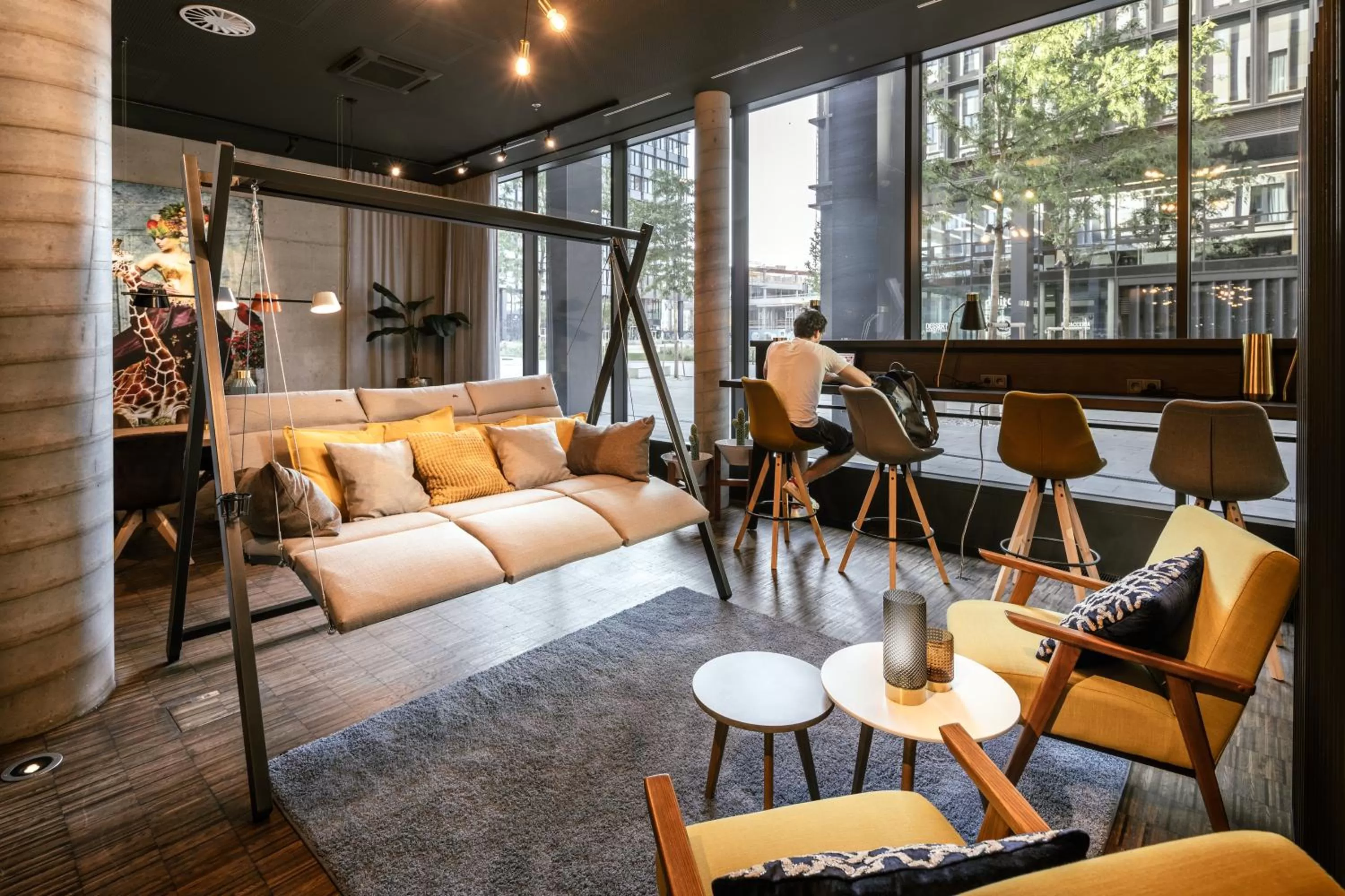 Lobby or reception in Adina Serviced Apartments Vienna