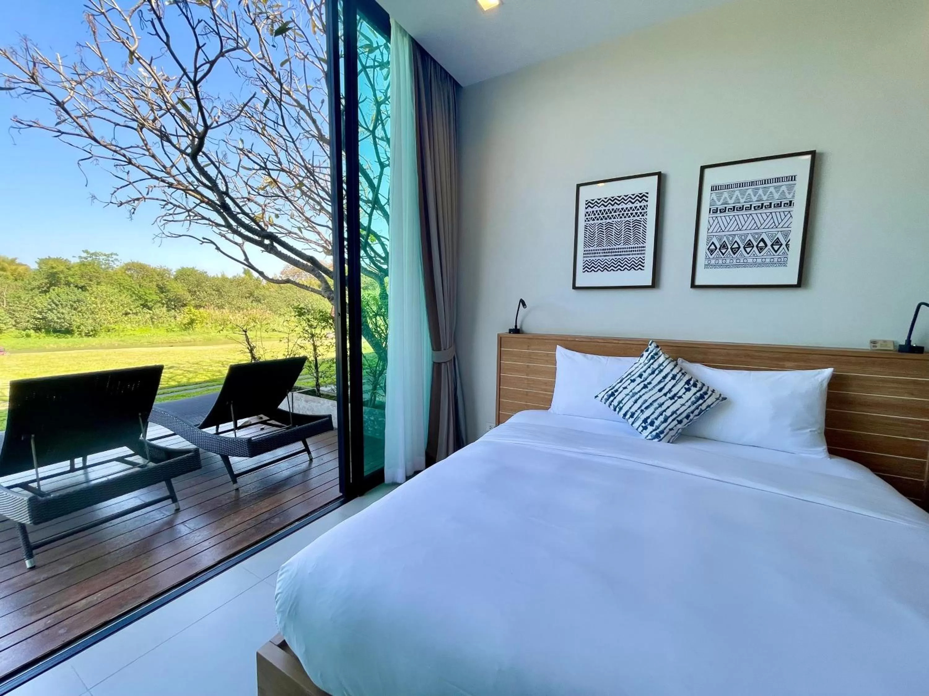 Bedroom, Bed in Zensala Riverpark Resort-SHA Extra Plus
