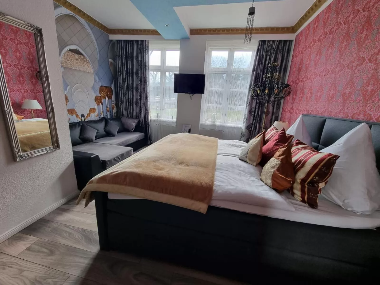 Bedroom, Bed in Forsthaus-Ferienhotel am Dobrock