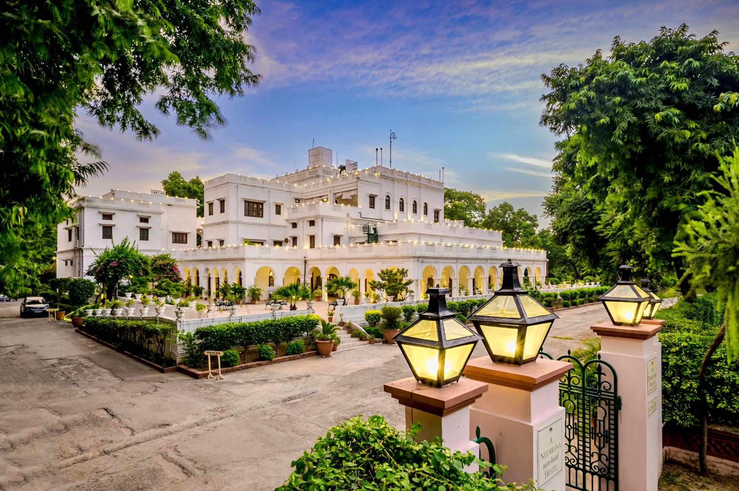 Property building in Neemrana's - Baradari Palace
