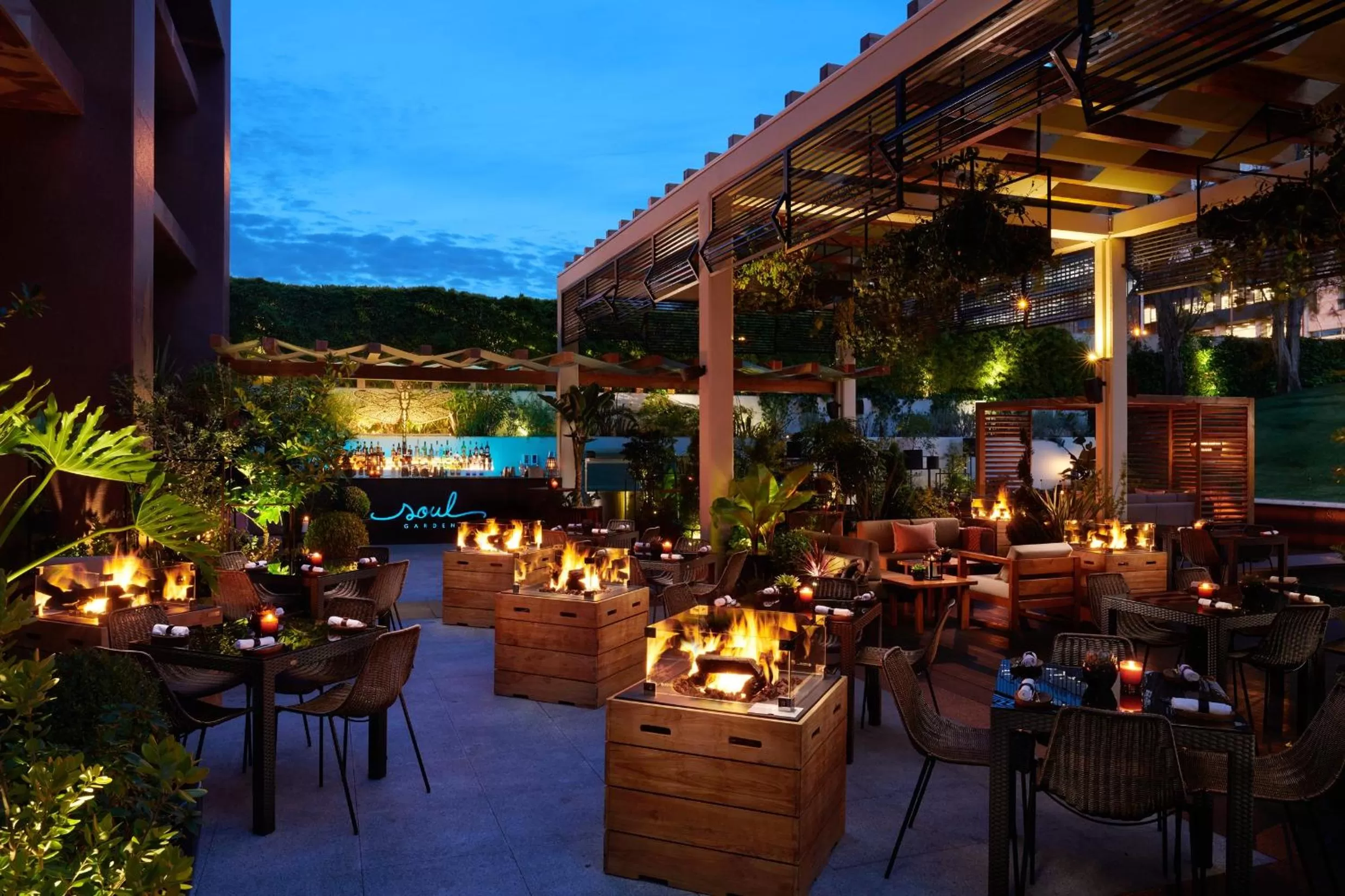 Patio in Corinthia Lisbon