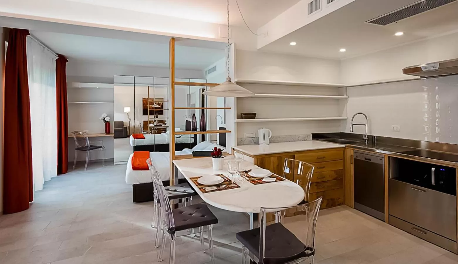 Photo of the whole room in Business Hotel