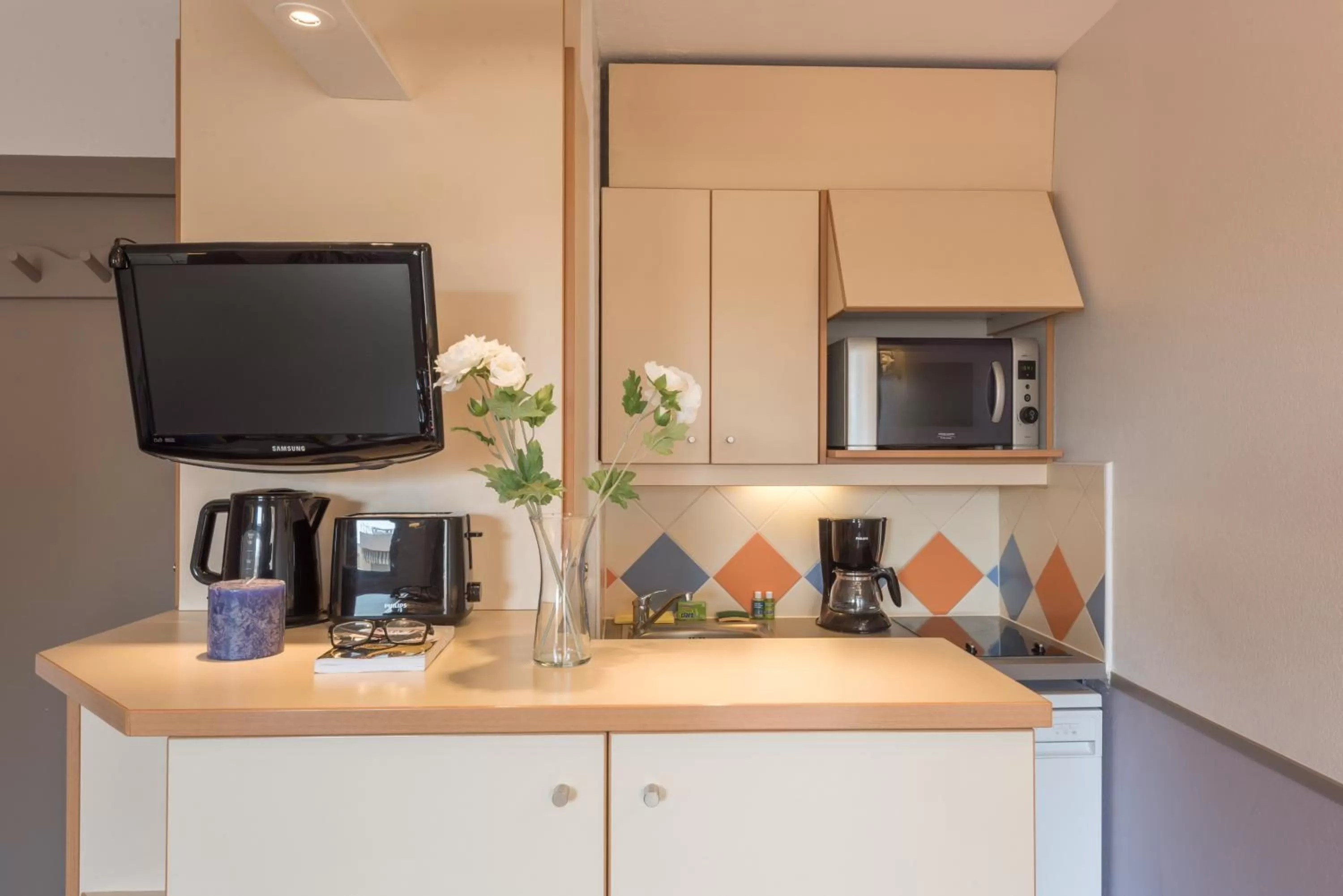 Coffee/tea facilities in Résidence Pierre & Vacances La Promenade des Bains