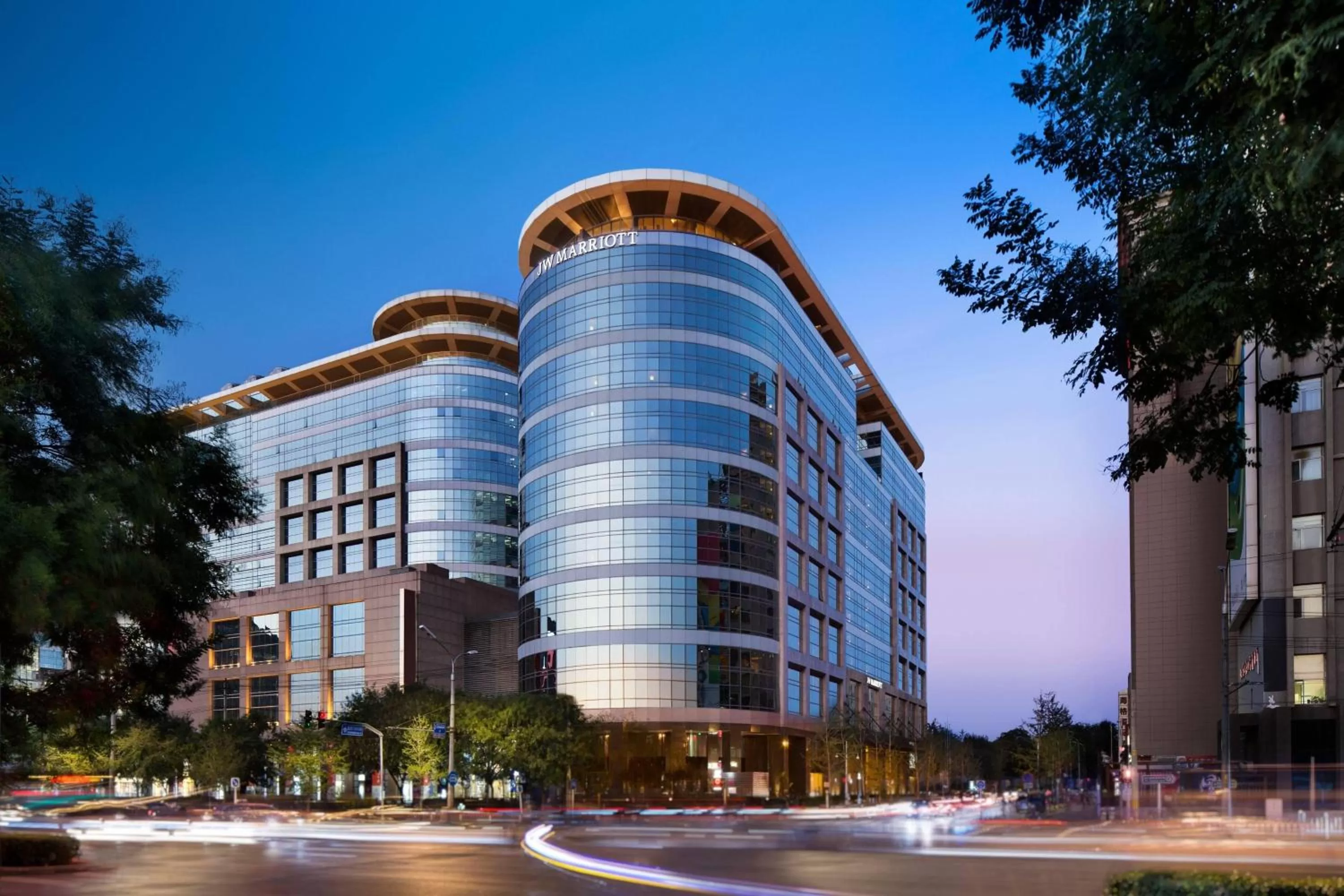 Property building in JW Marriott Hotel Beijing Central