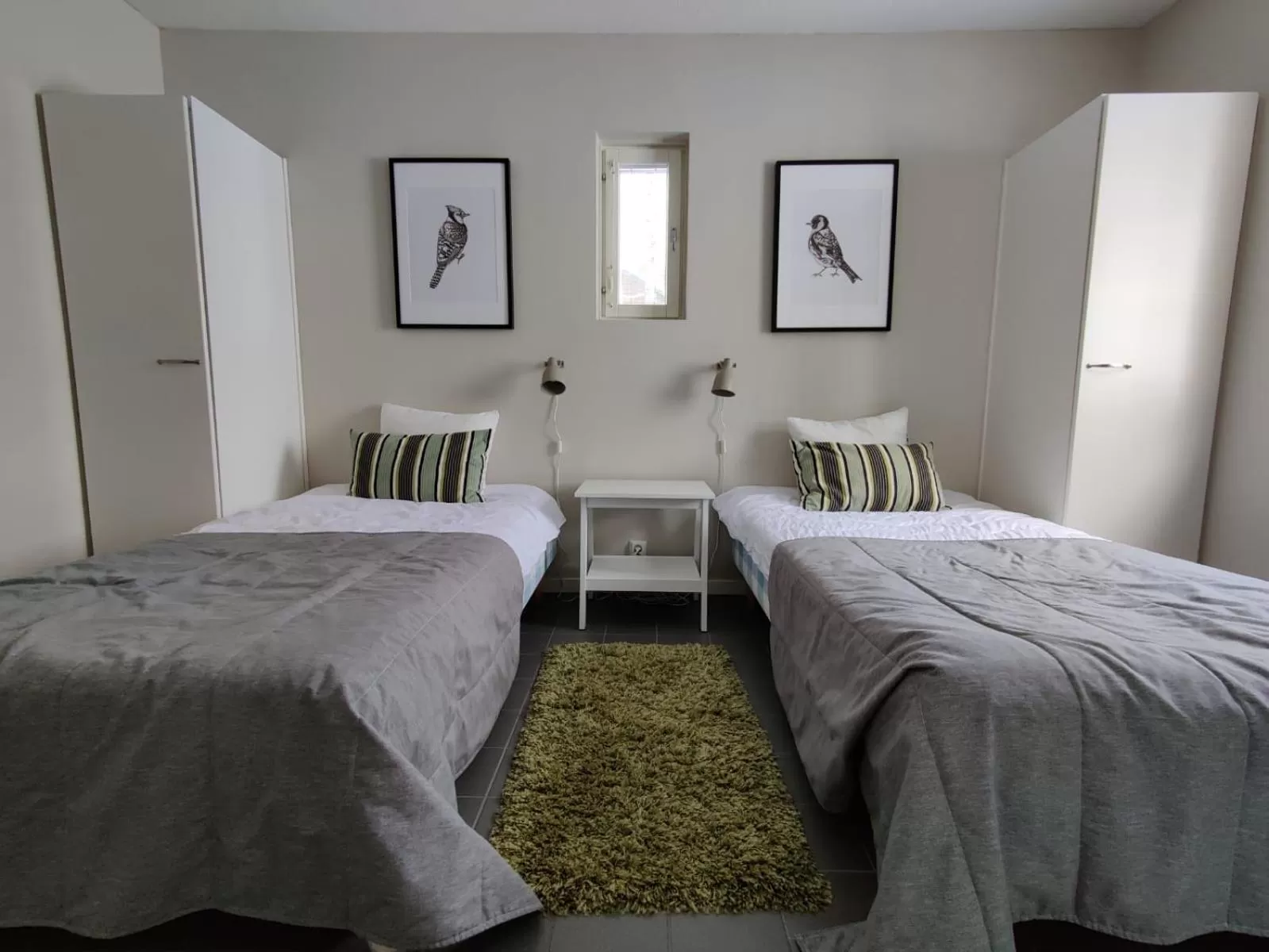 Bed in Rauhalahti Holiday Homes