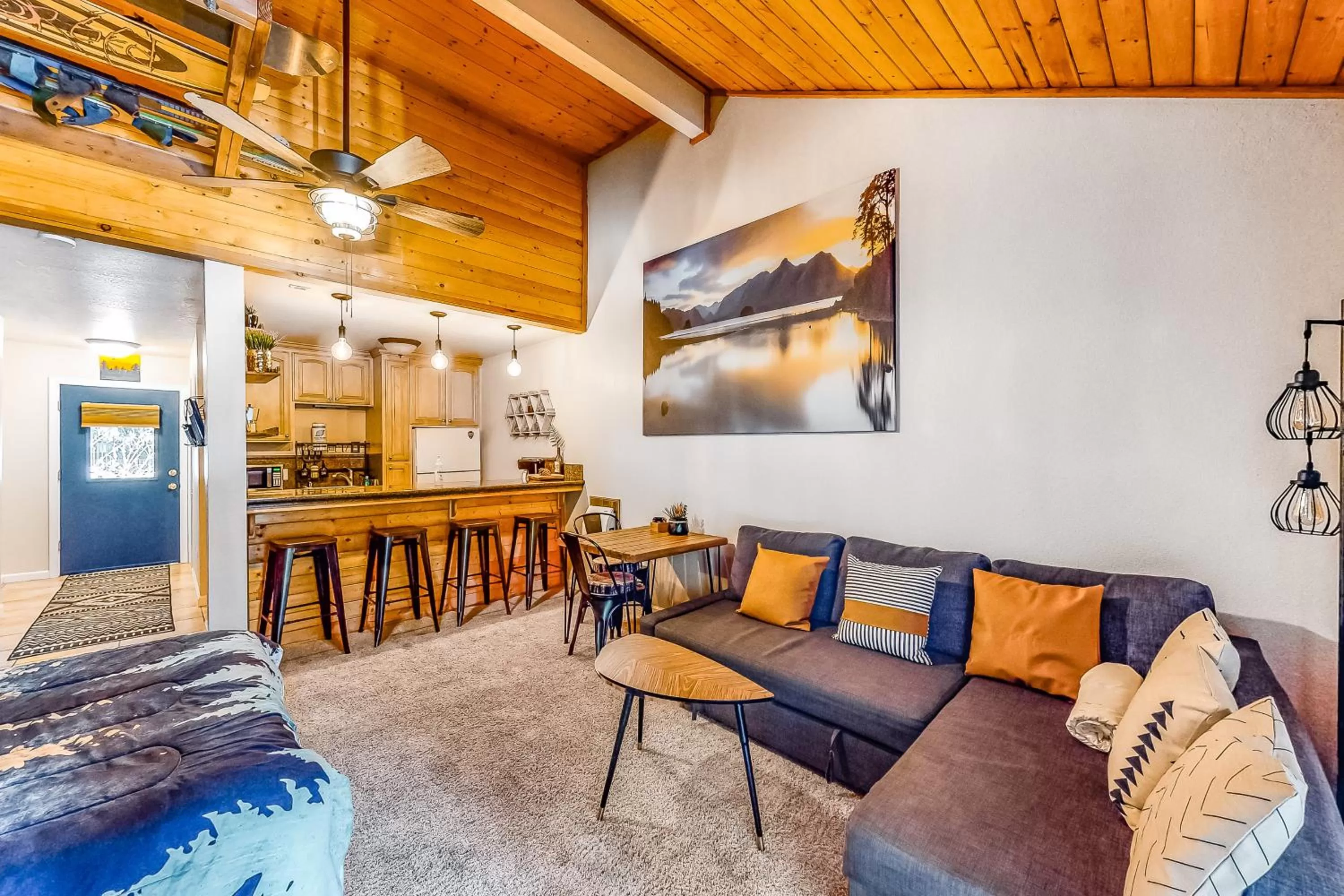Seating Area in The Lake House