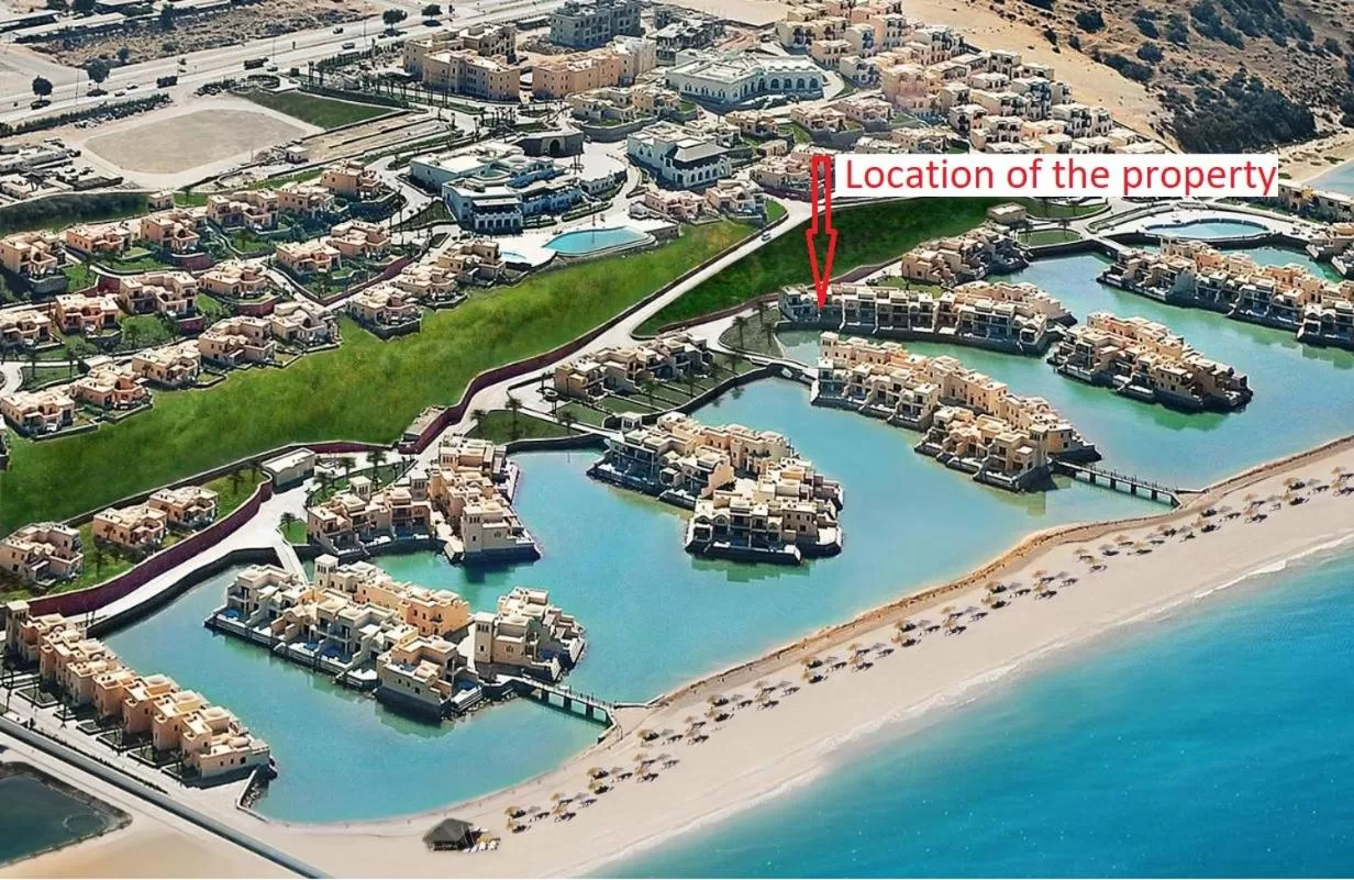 Bird's eye view in Peaceful Private Villa at Five Star Beach Resort