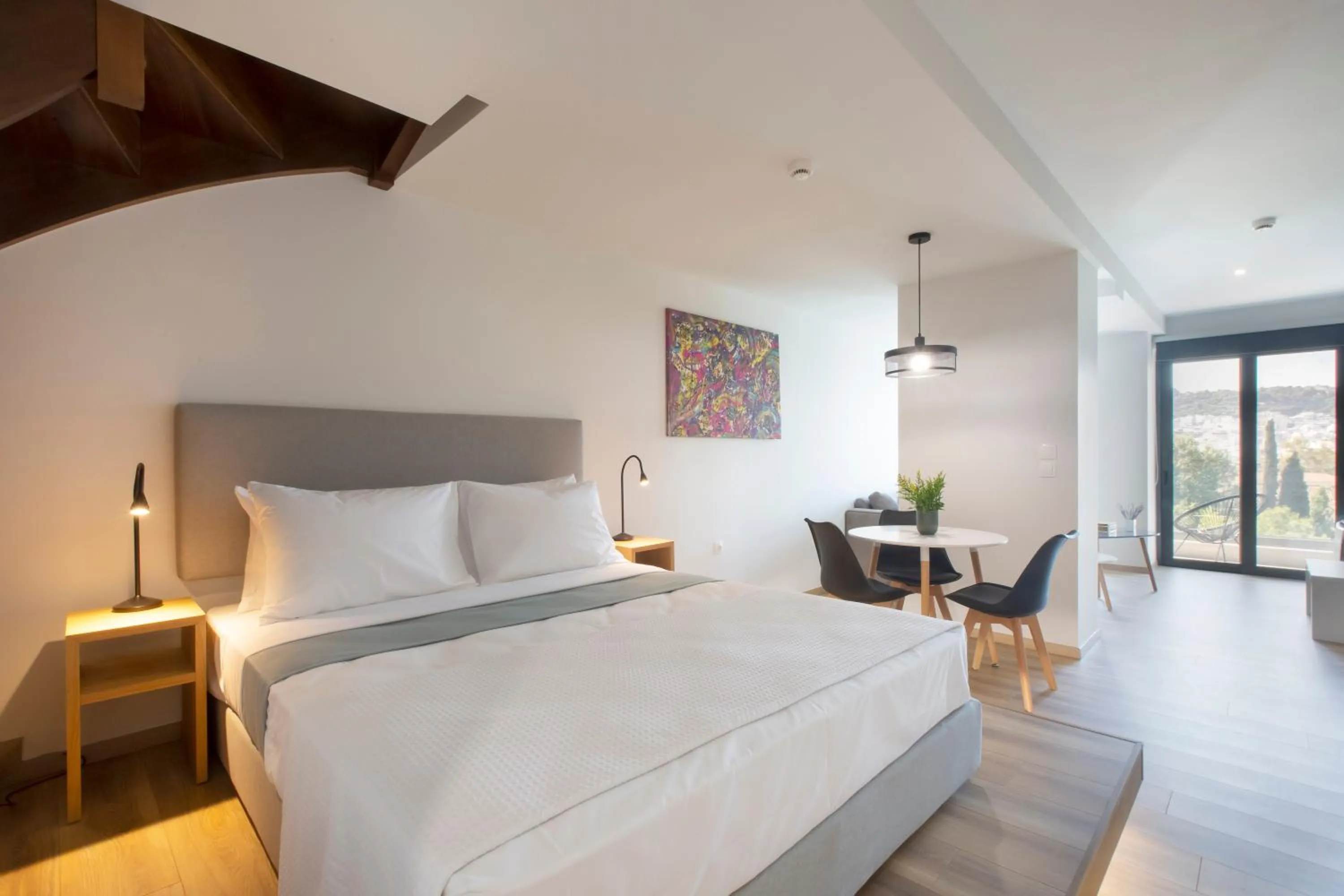 Bed in Athens Panorama Project