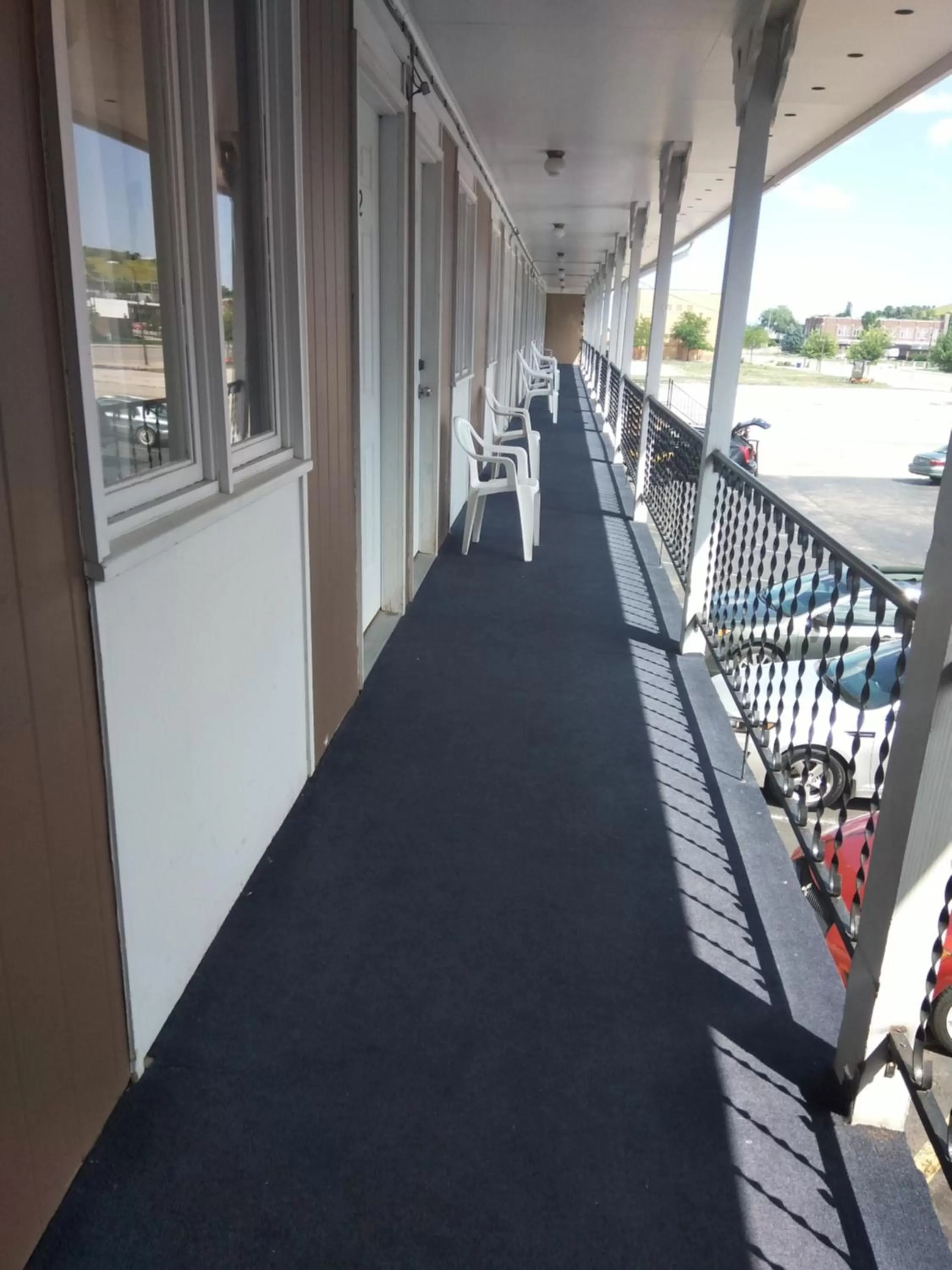 Balcony/Terrace in Town House Motel