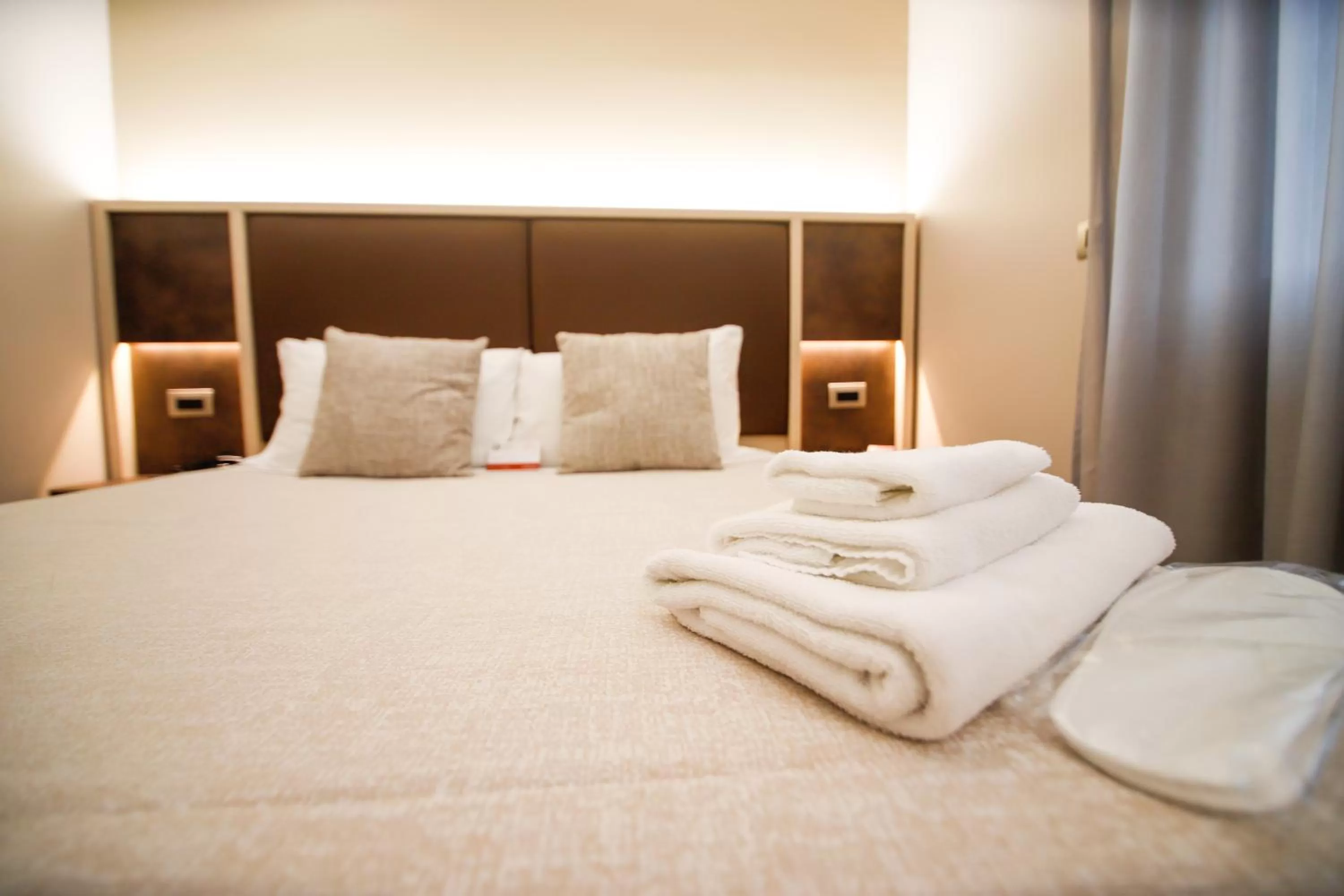 Bed in Hotel Diplomatic