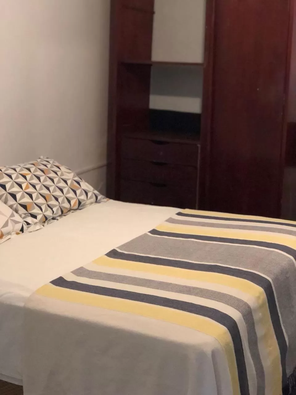 Bed in Hotel Pousada Marista