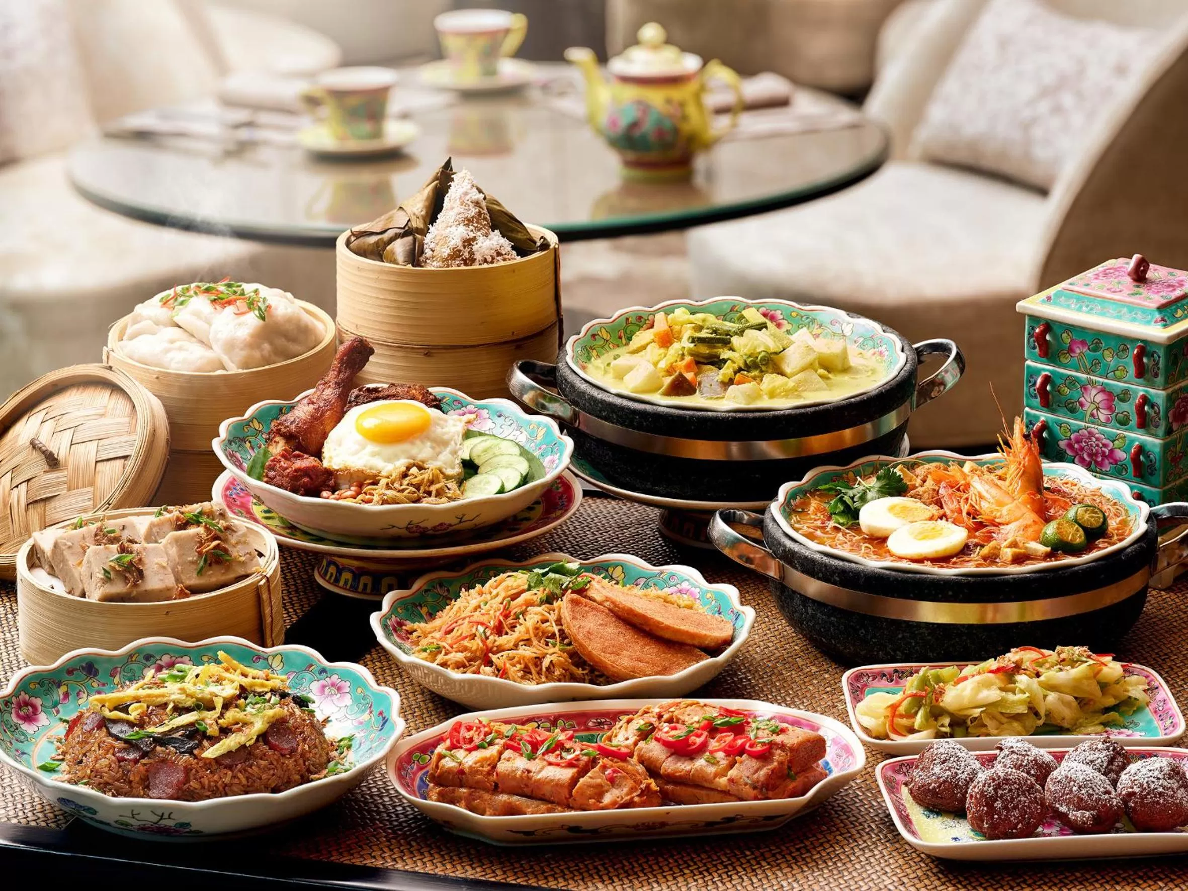 Breakfast in Shangri-La Singapore