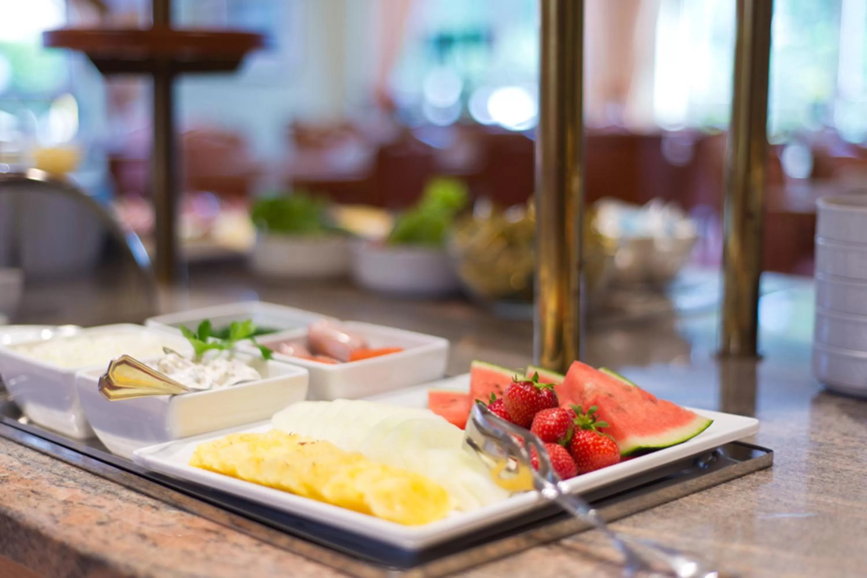 Buffet breakfast in ACHAT Hotel Schwarzheide Lausitz