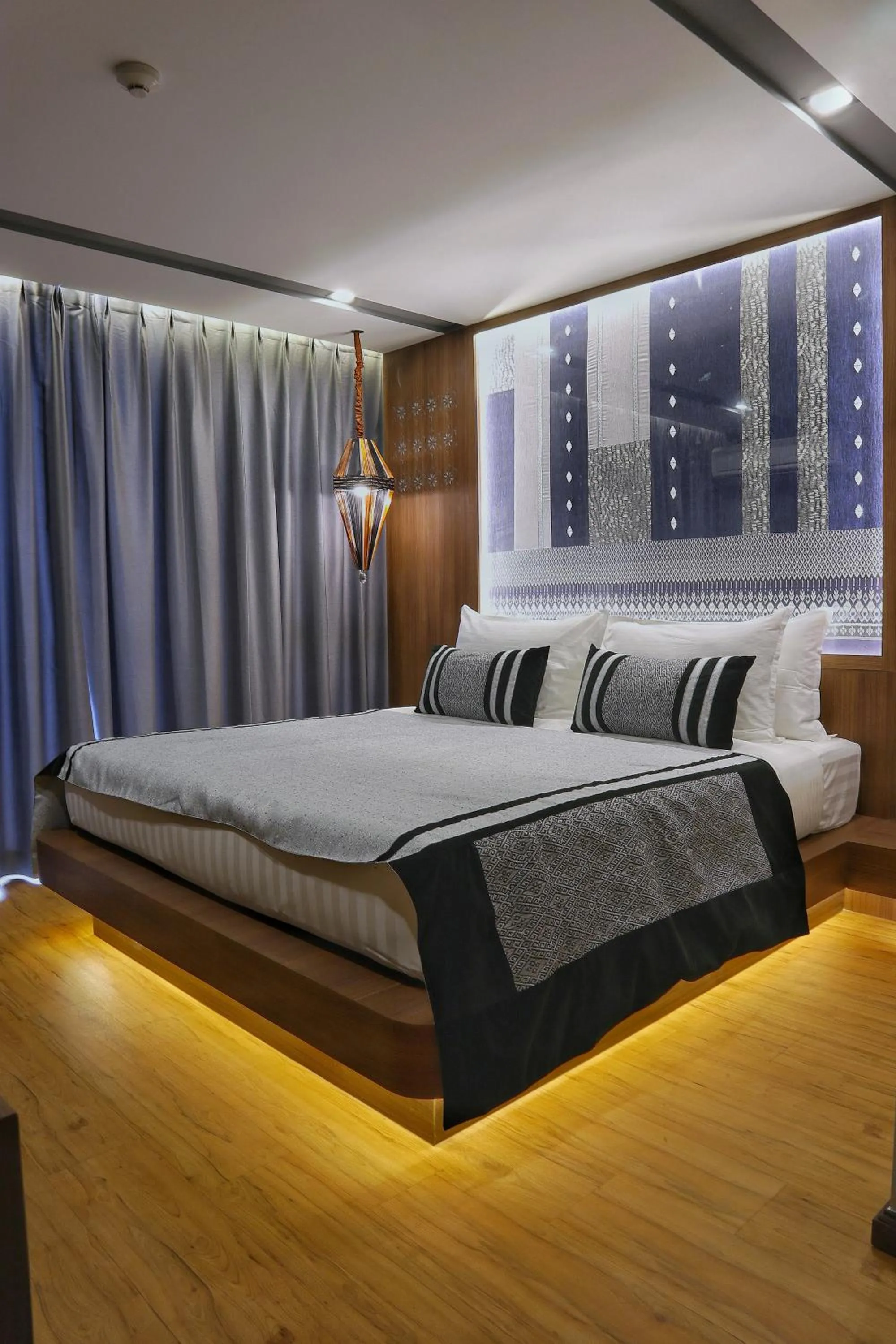 Decorative detail, Bed in Stay with Nimman Chiang Mai