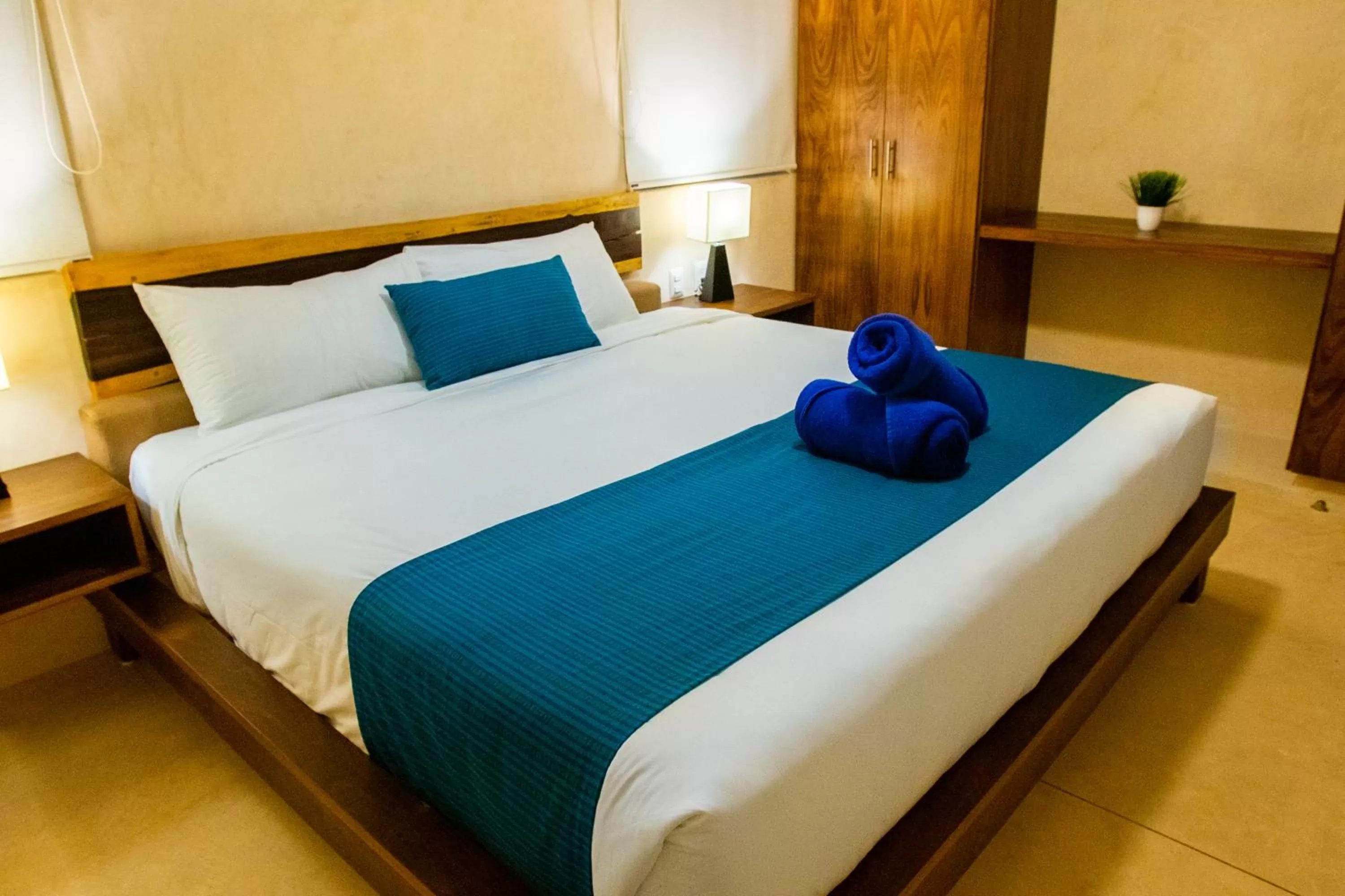 Bed in Azul Tulum by GuruHotel