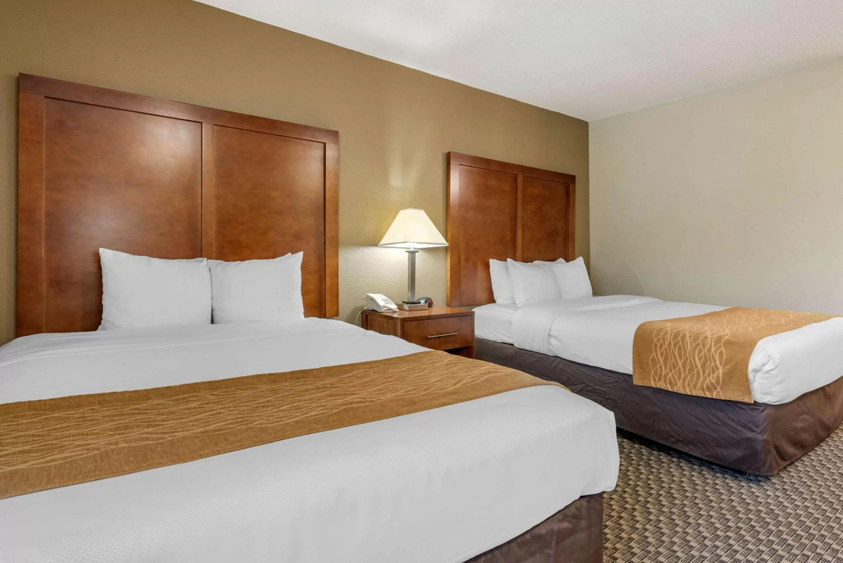 Photo of the whole room, Bed in Comfort Inn Indianapolis South
