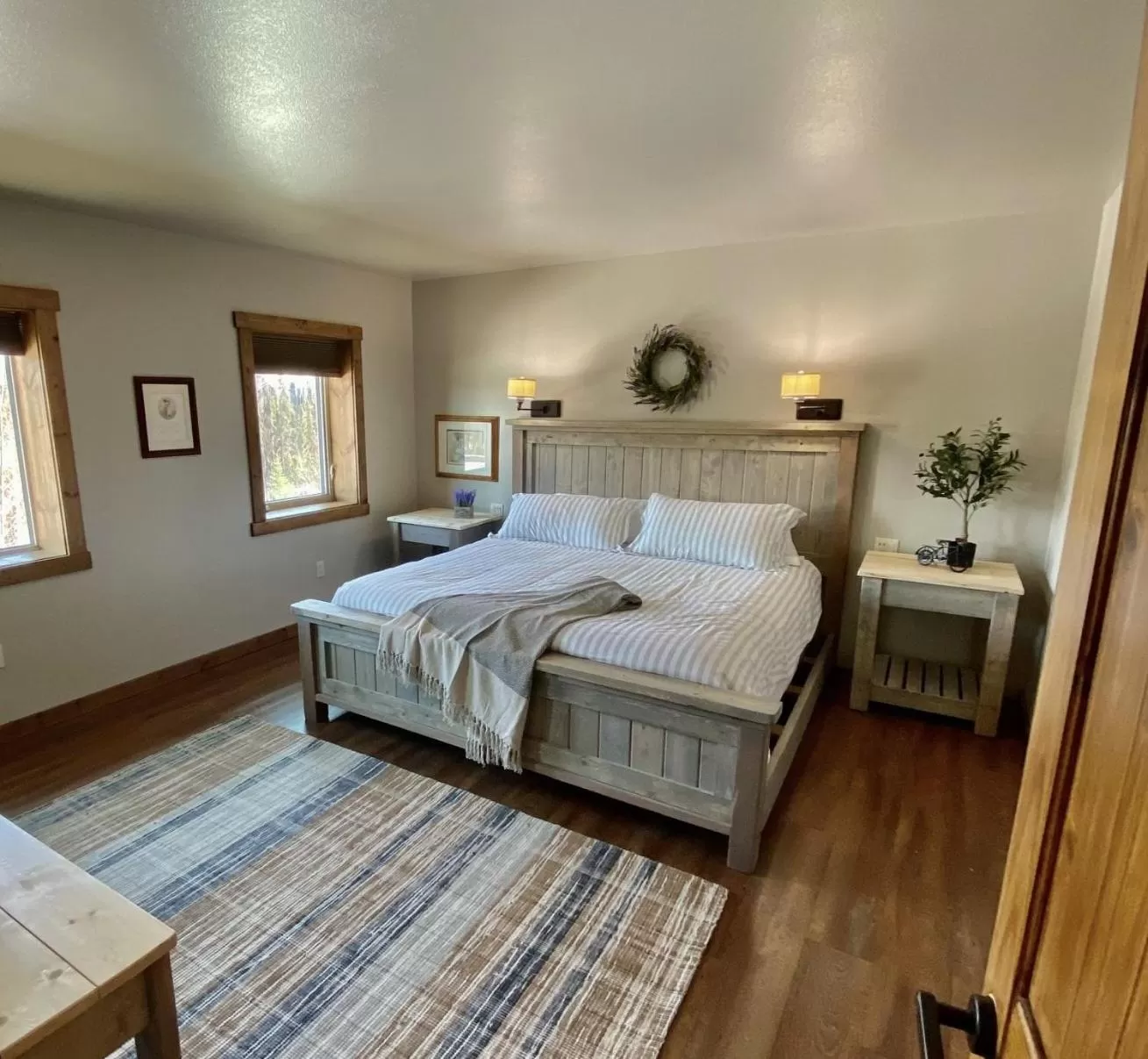 Bed in The Inn at Liberty Farms