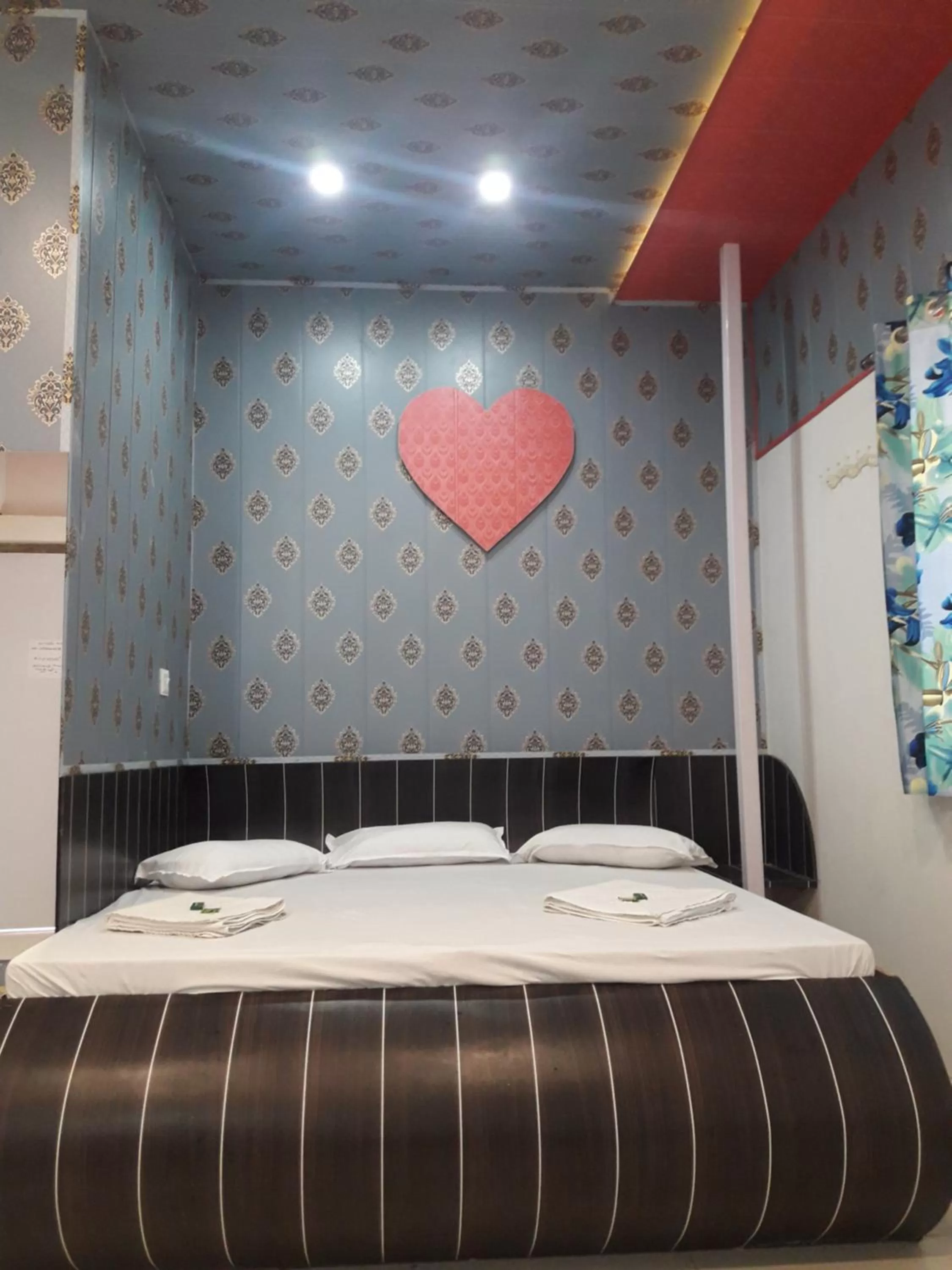 Bed in Hotel RAJVIHAR