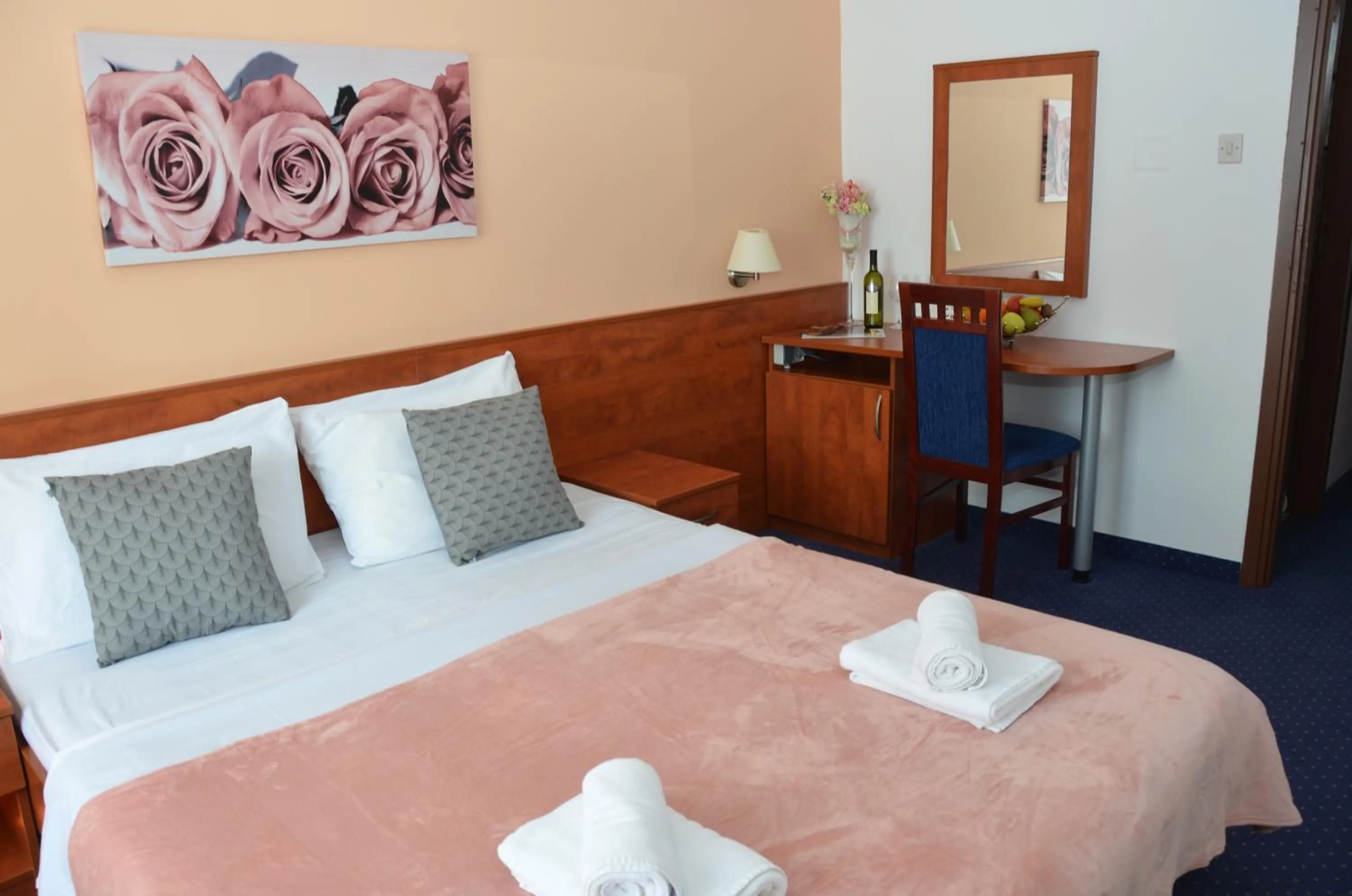 Bedroom in Liberty Hotel