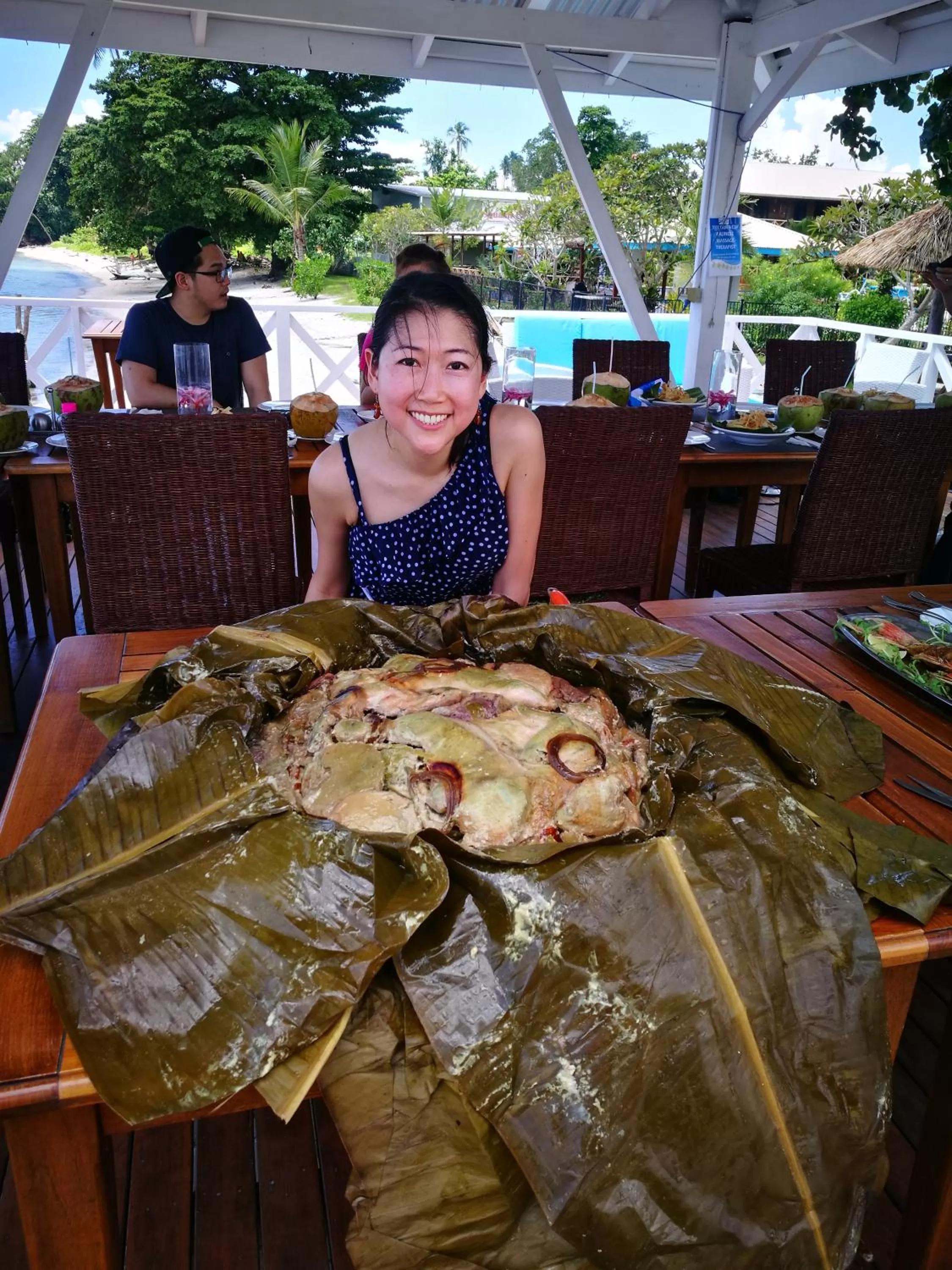 People in Rapopo Plantation Resort