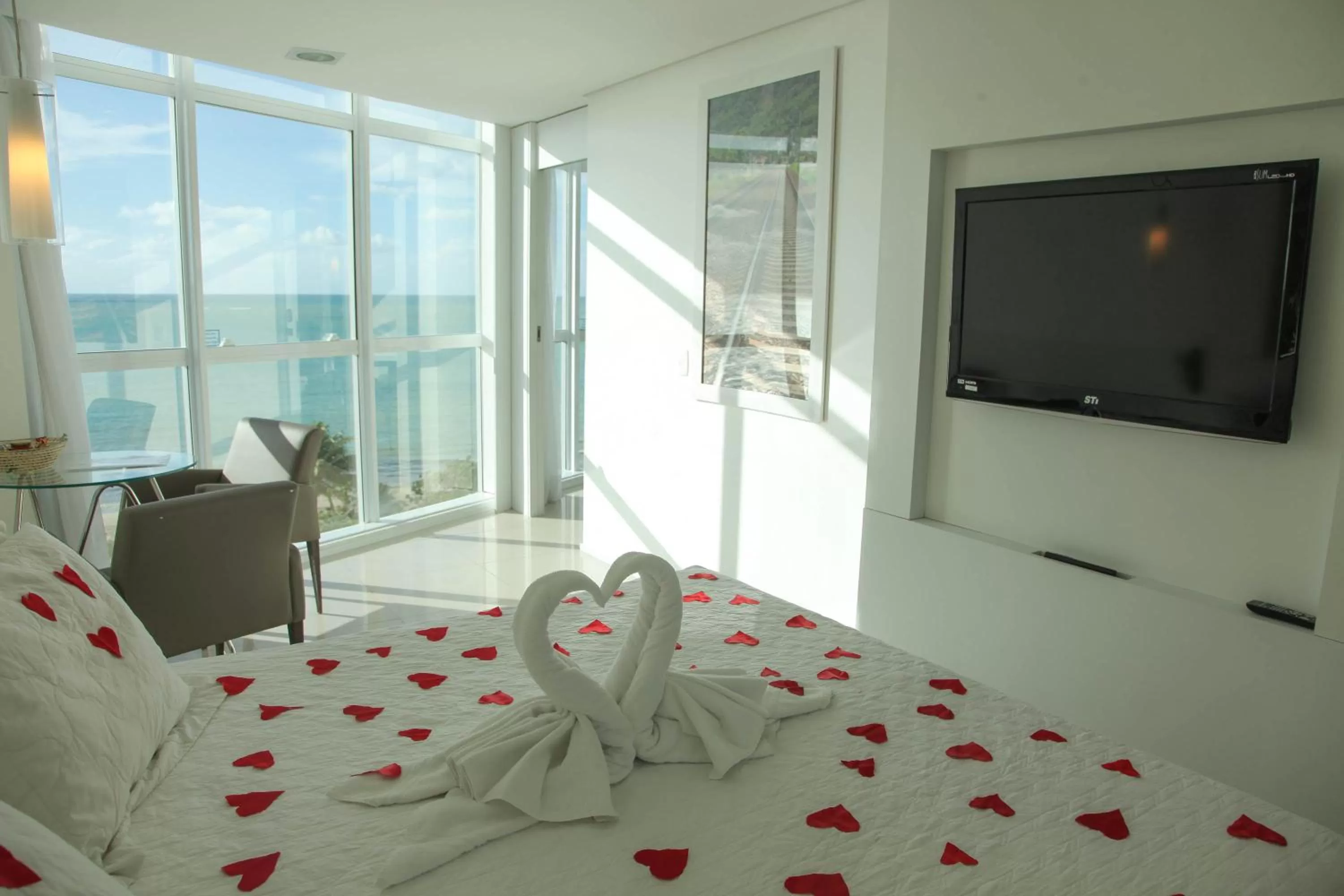 Bed in Hotel Brisa Praia Pajuçara