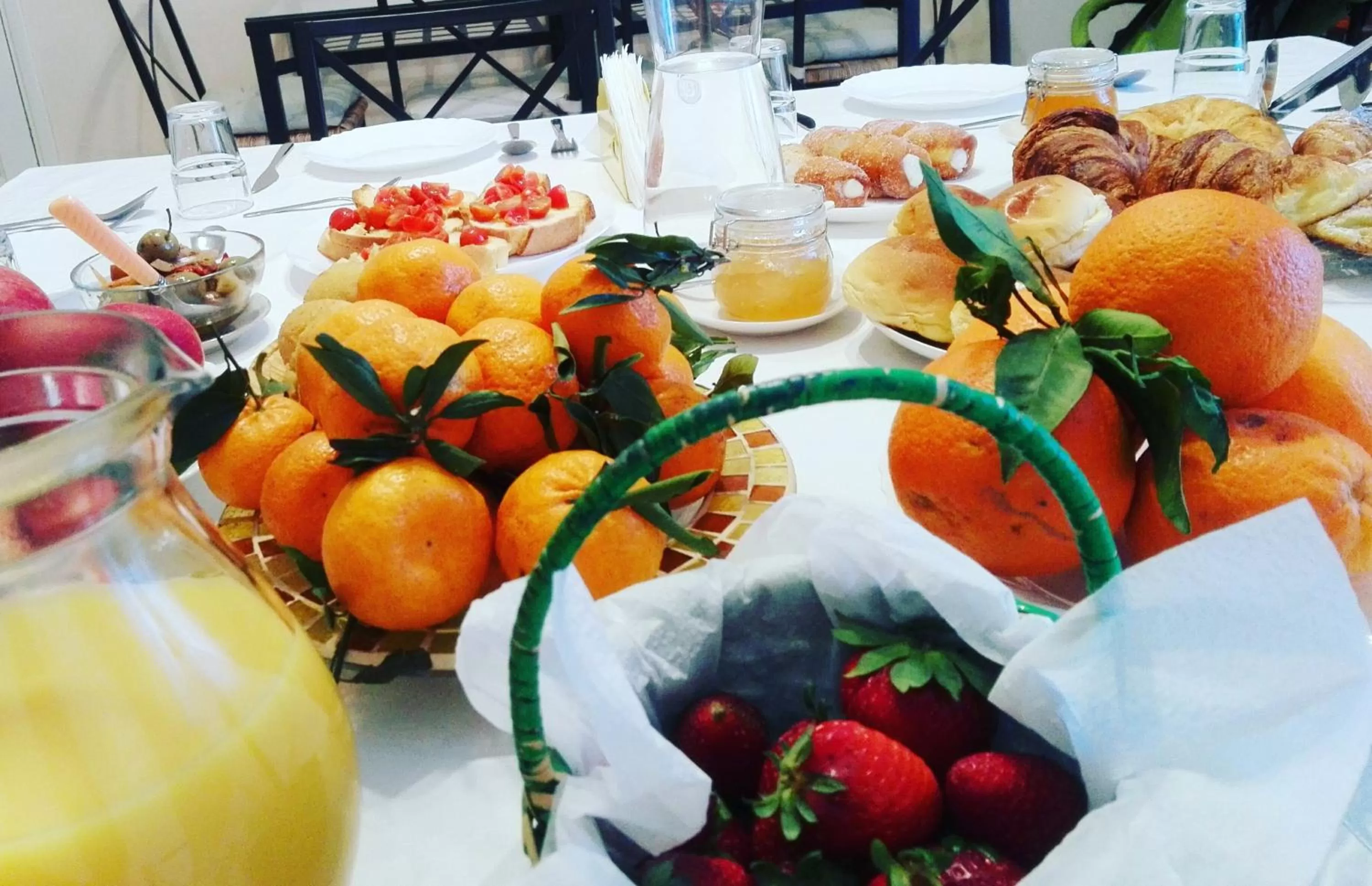 Food and drinks in Alloggio della Posta Vecchia