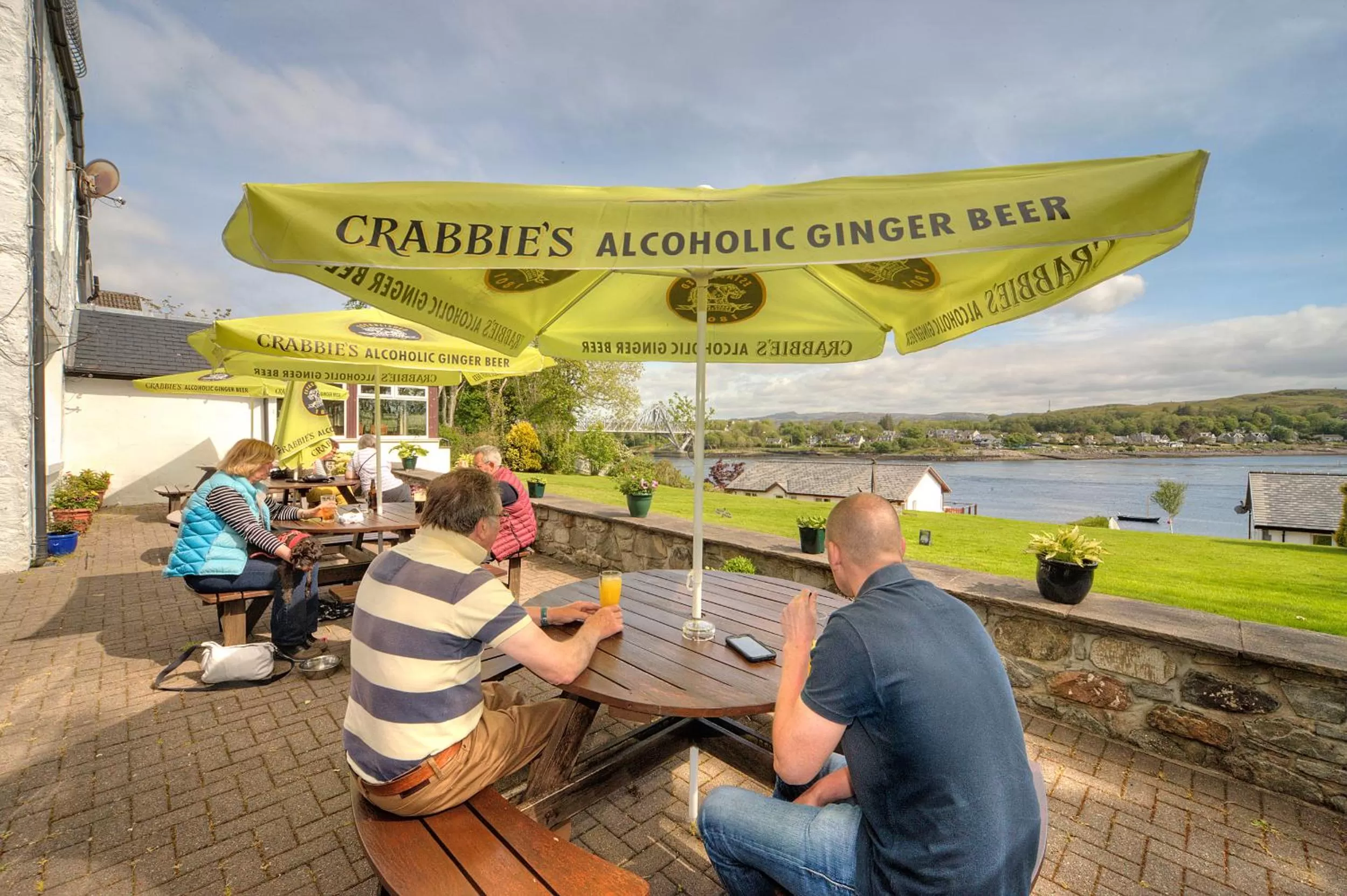 Balcony/Terrace in Lochnell Arms Hotel