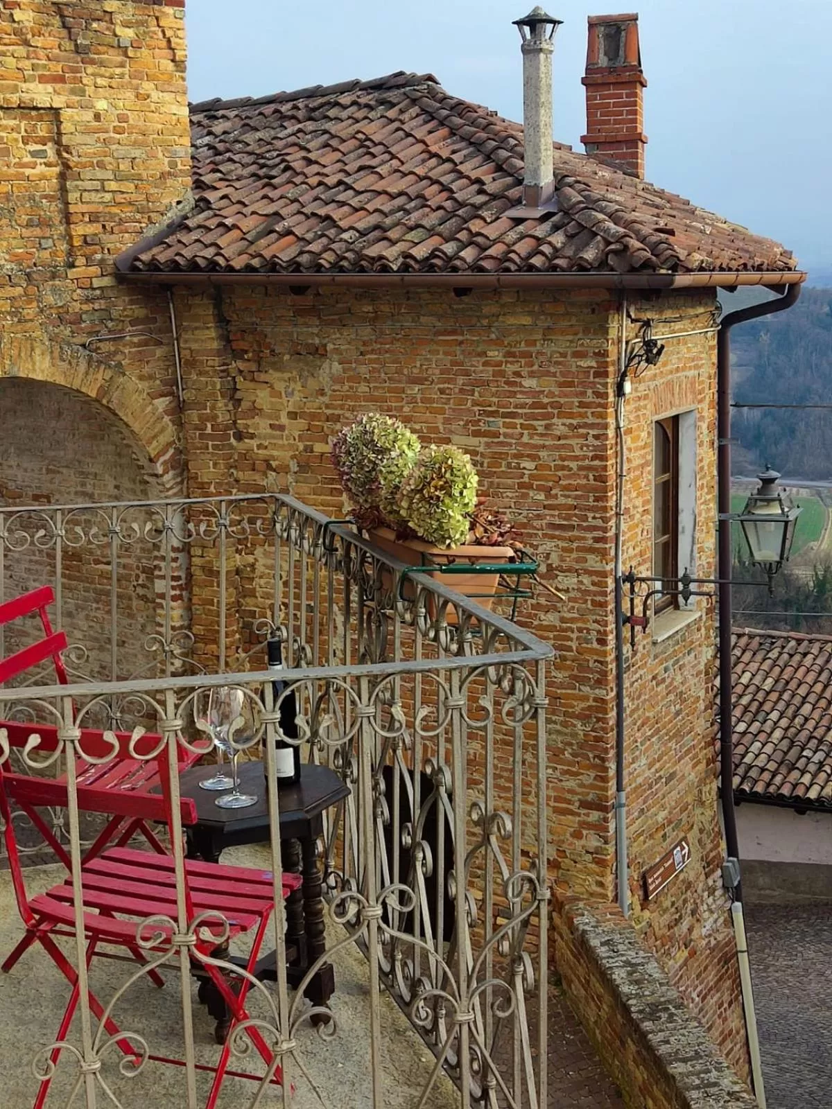 View (from property/room) in Foresteria Ristorante Conti Roero