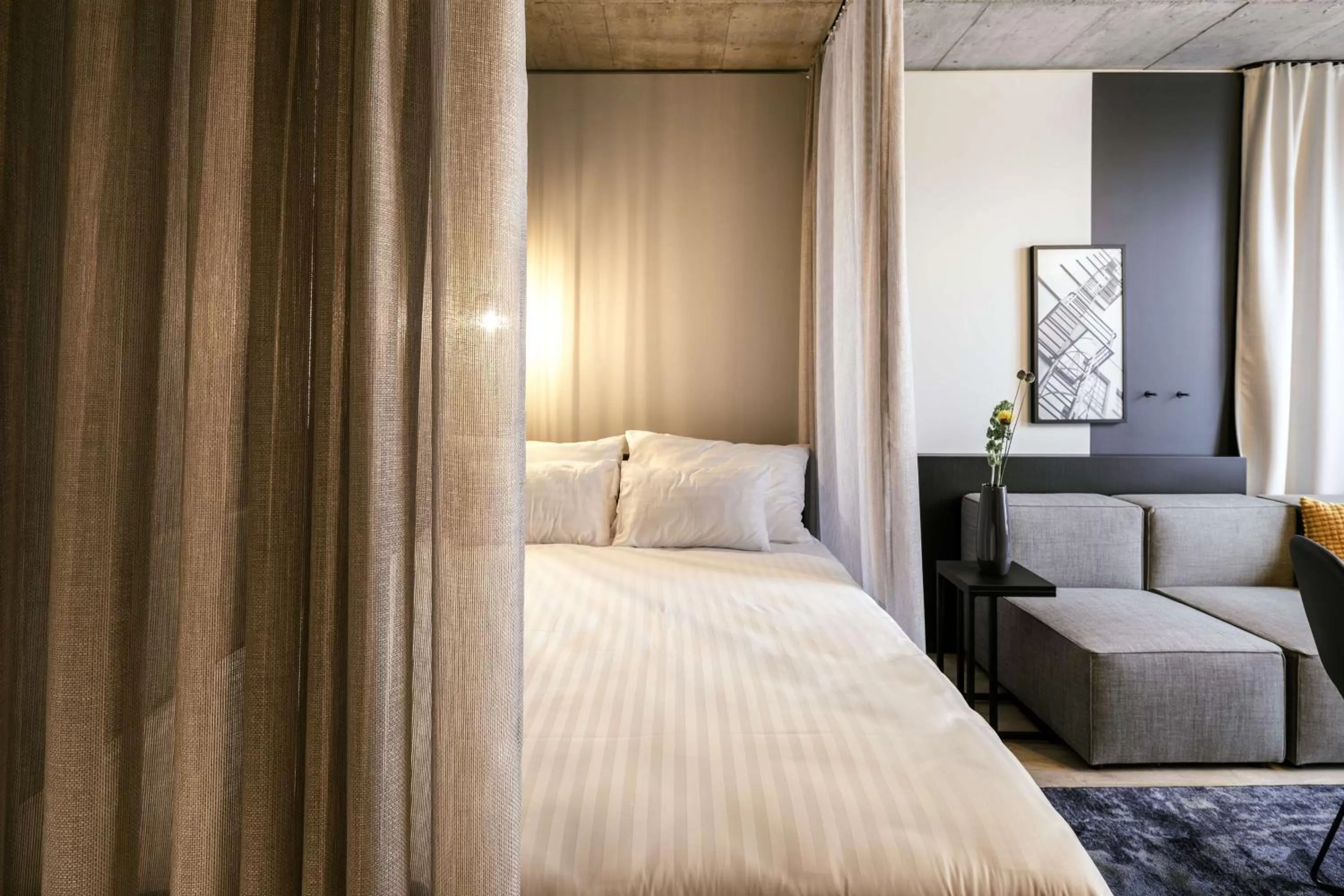 Bedroom, Bed in Adina Serviced Apartments Vienna