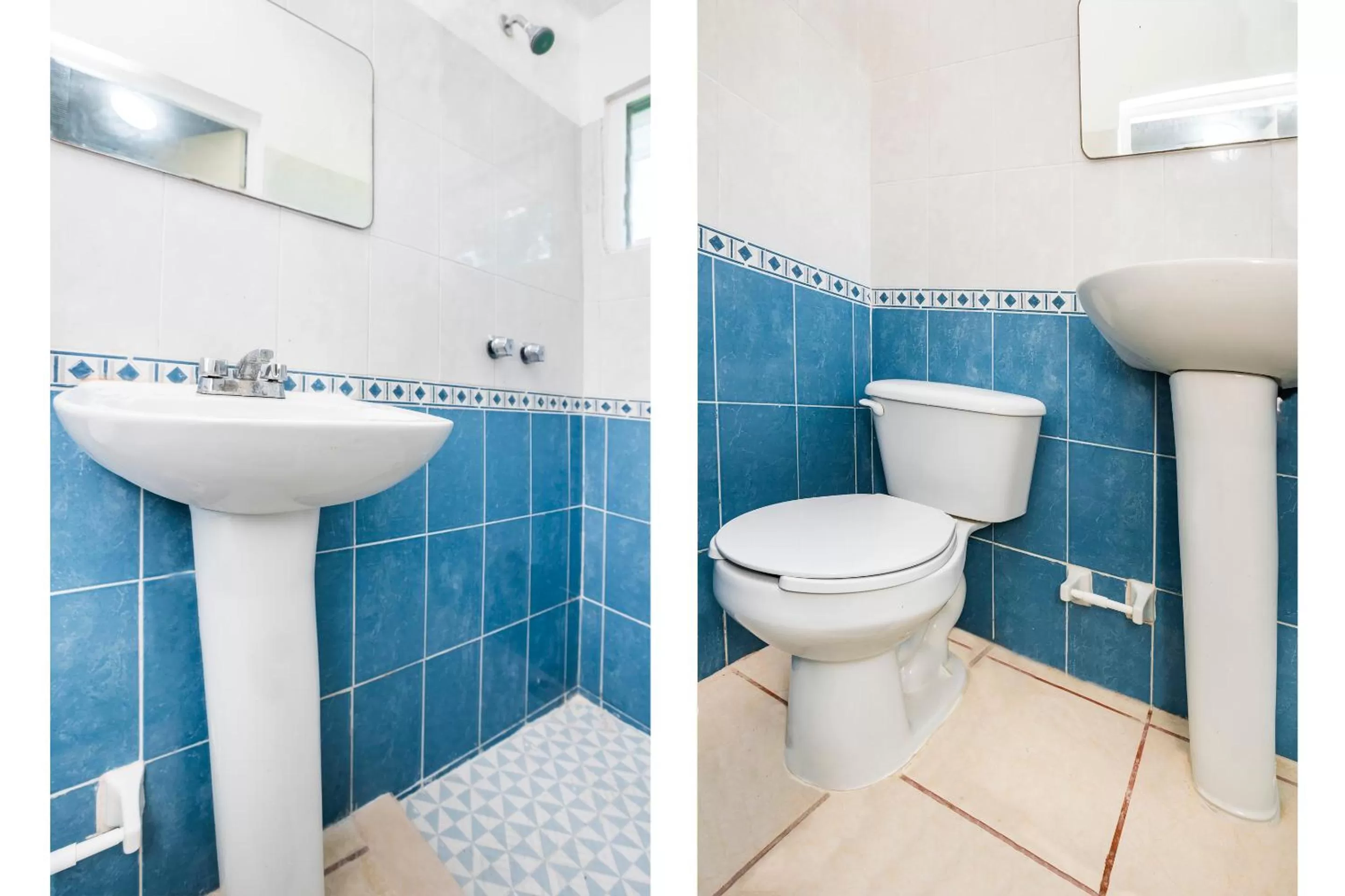 Bathroom in Capital O Oxtankah,chetumal bay