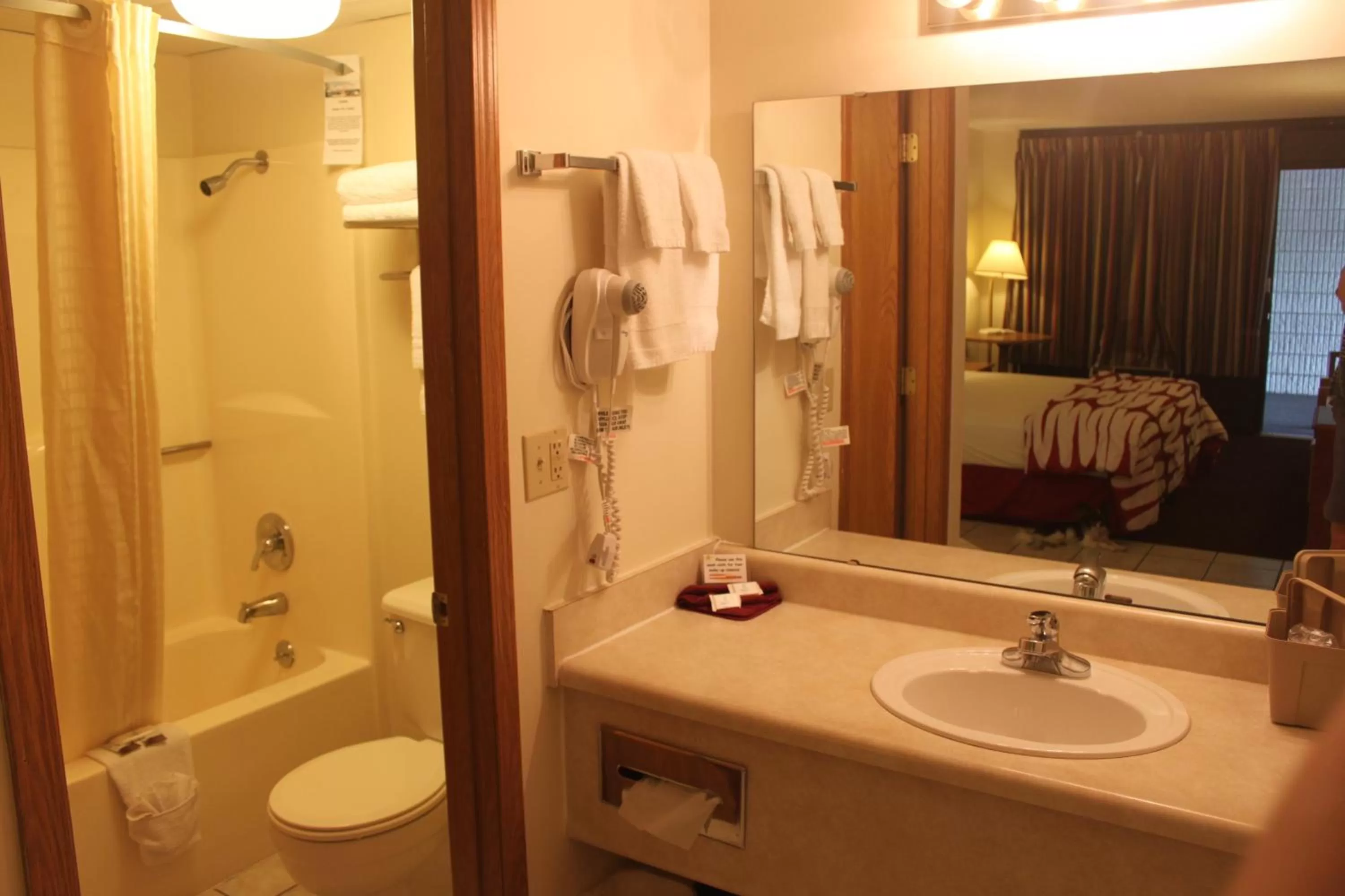 Bathroom in Ozark Valley Inn