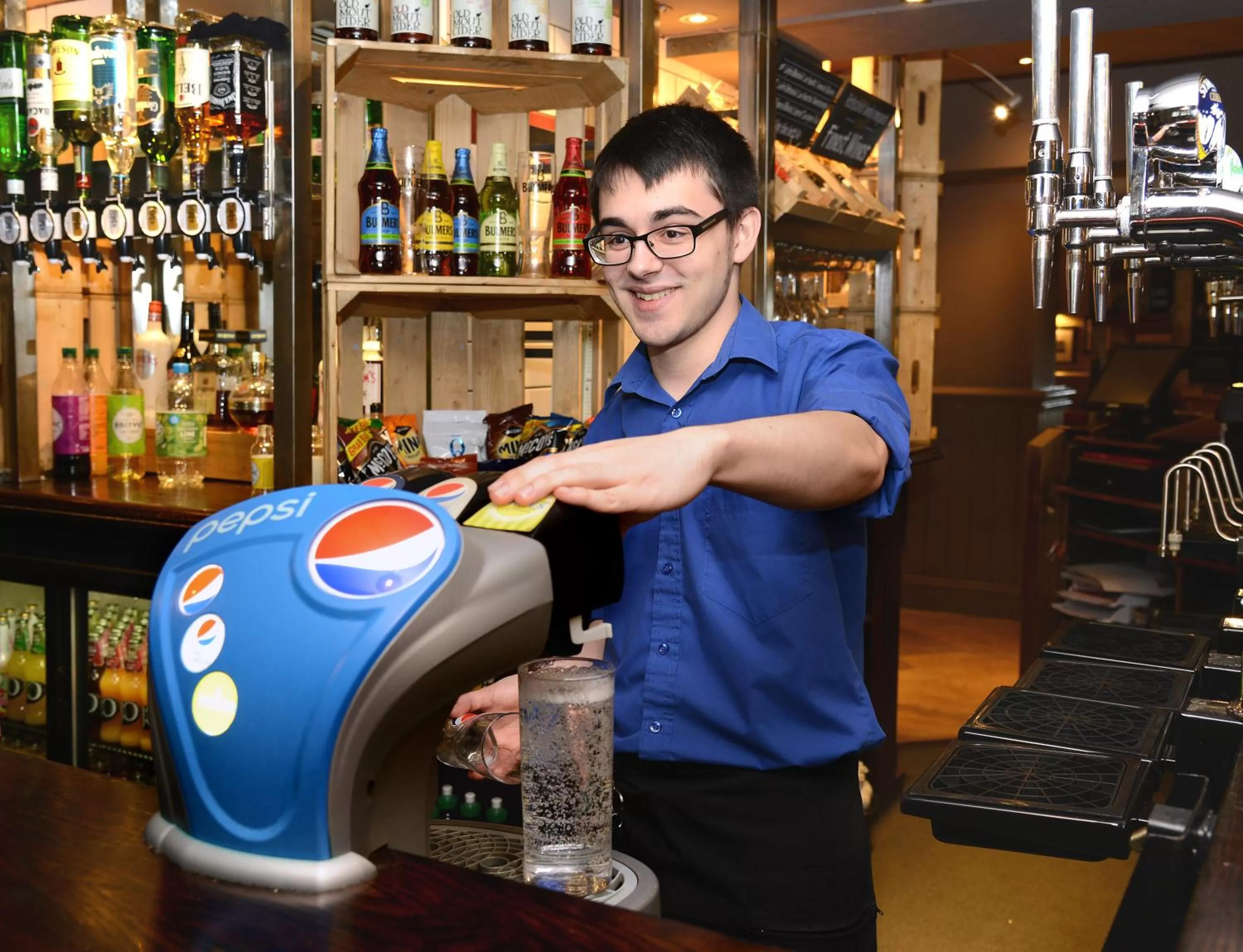 Staff in Crewe & Harpur, Derby by Marston's Inns