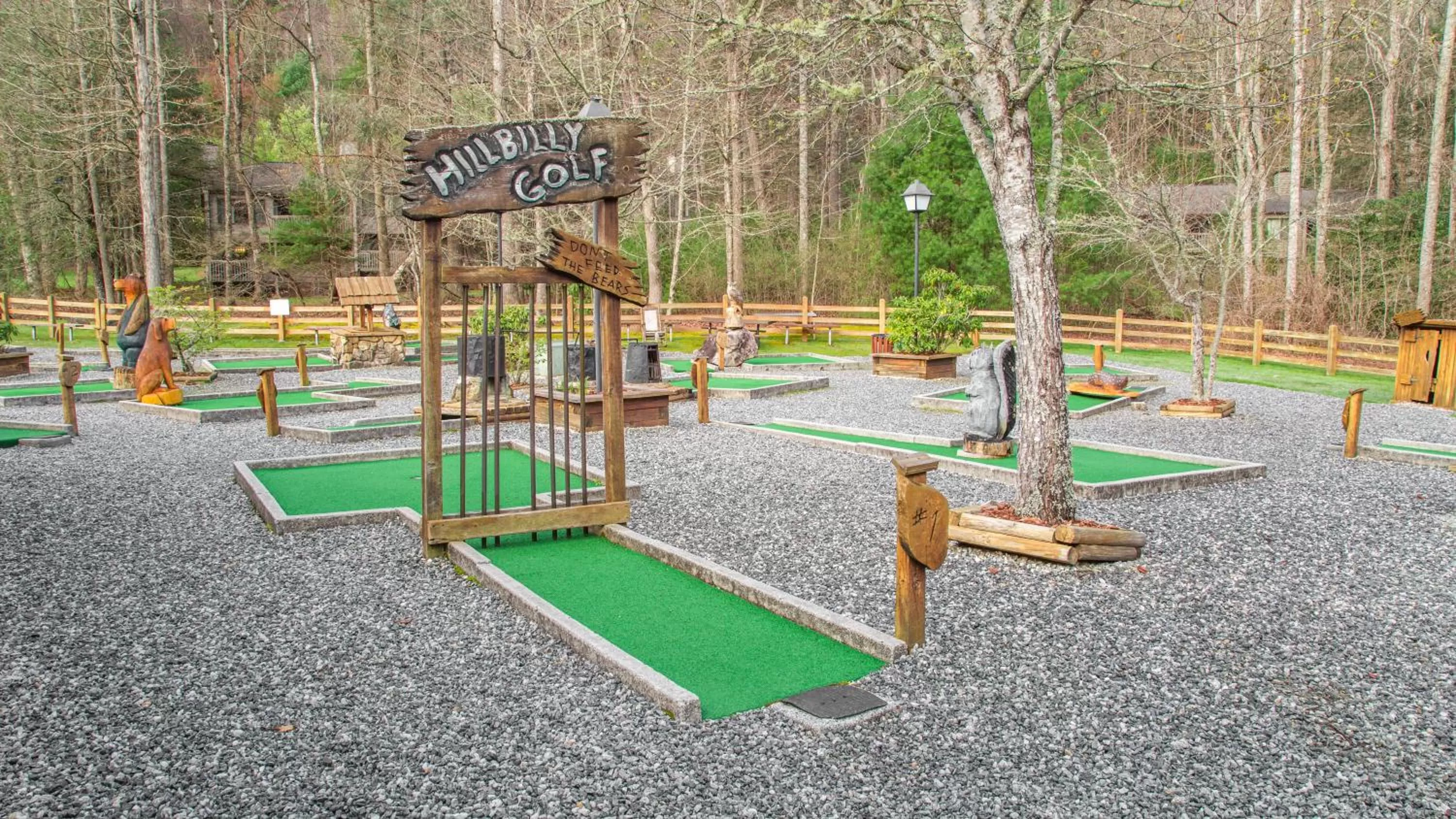Minigolf in Fairway Forest