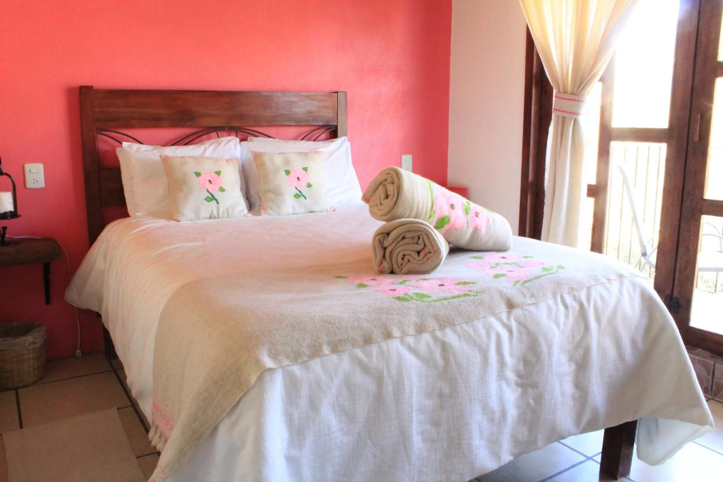 Bed in Hotel San Jorge