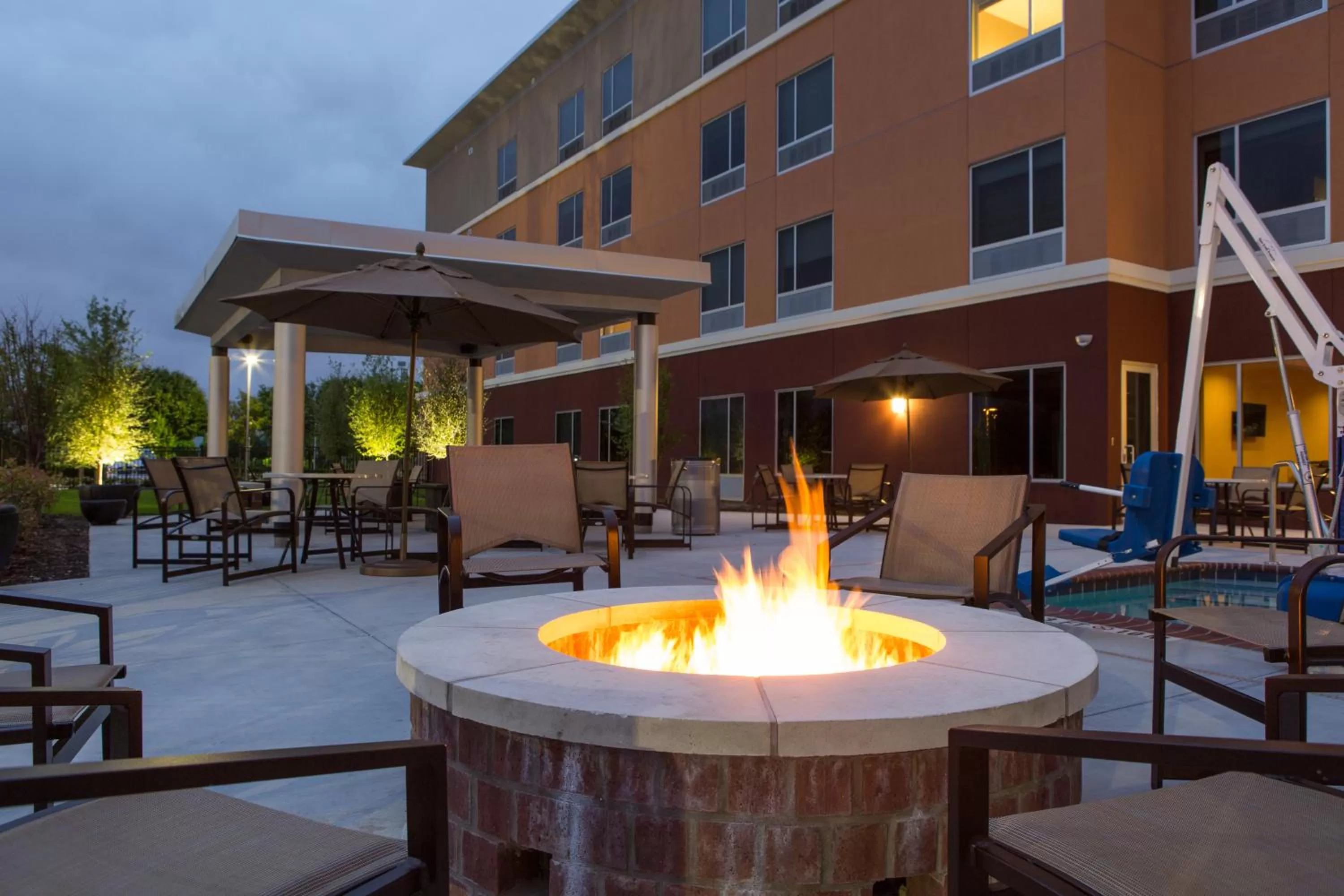 Patio in Cambria Hotel Plano - Frisco
