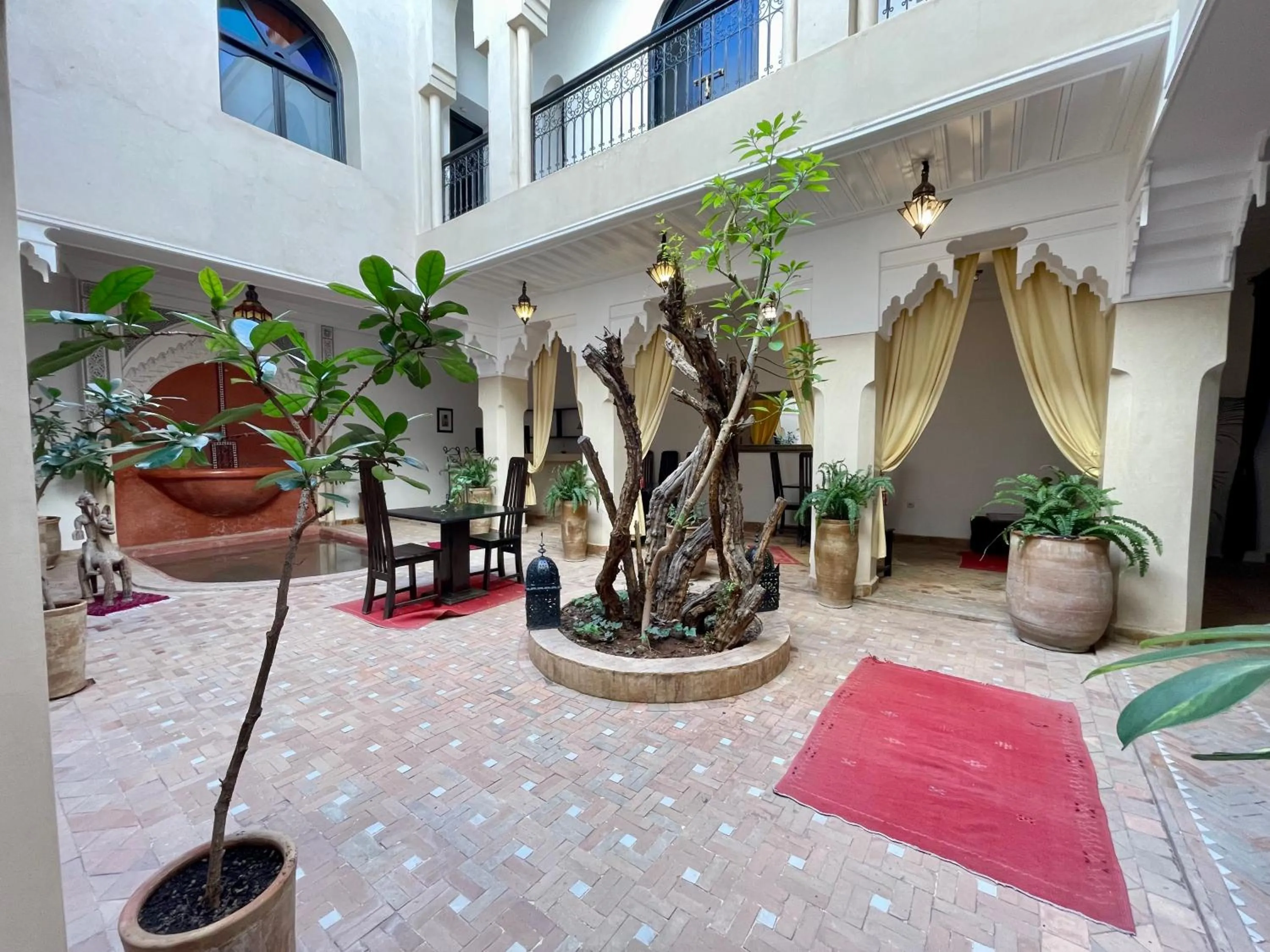 Patio in Riad Dar Foundouk and Spa