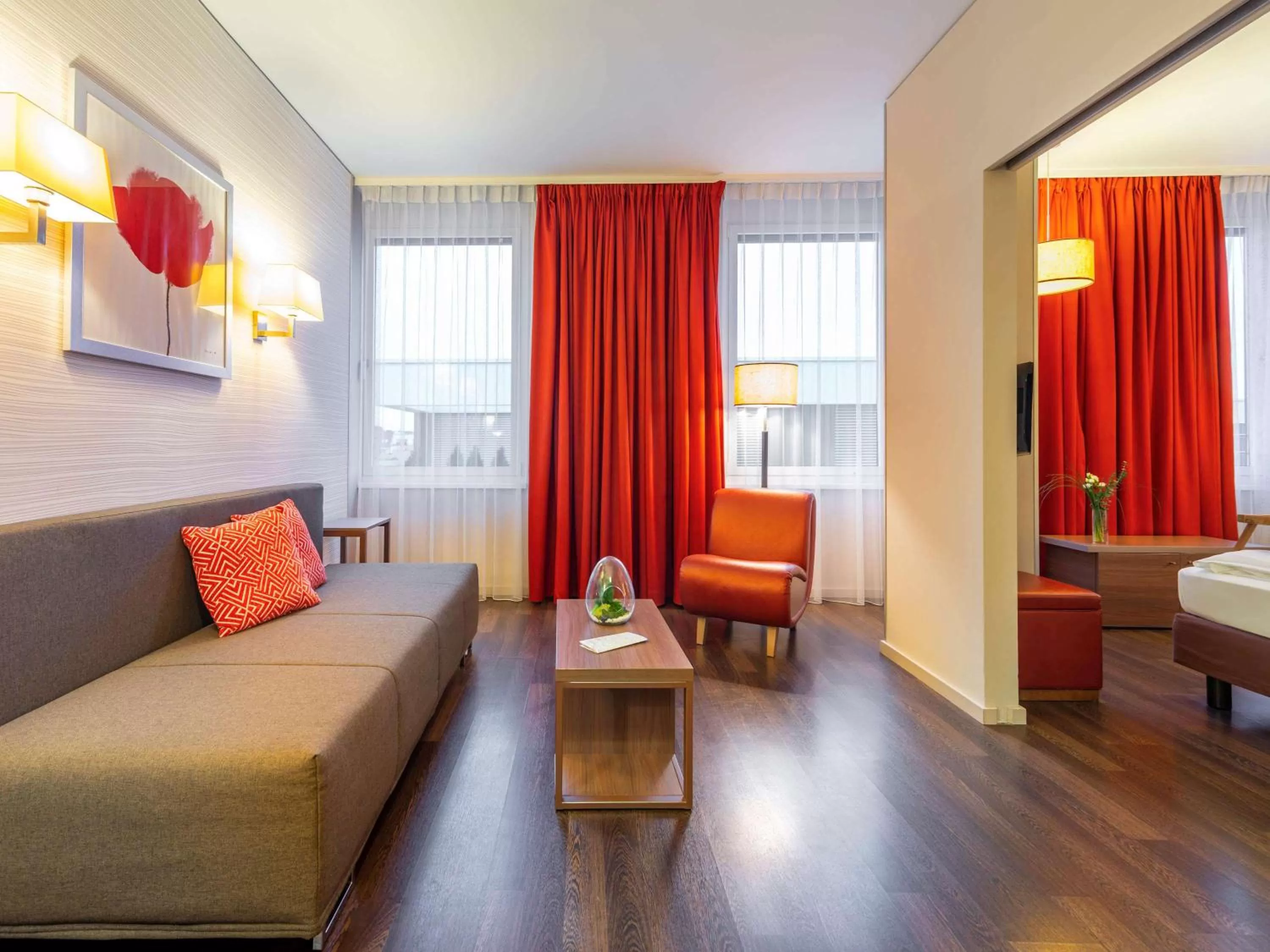 Photo of the whole room, Bed in Aparthotel Adagio Berlin Kurfürstendamm