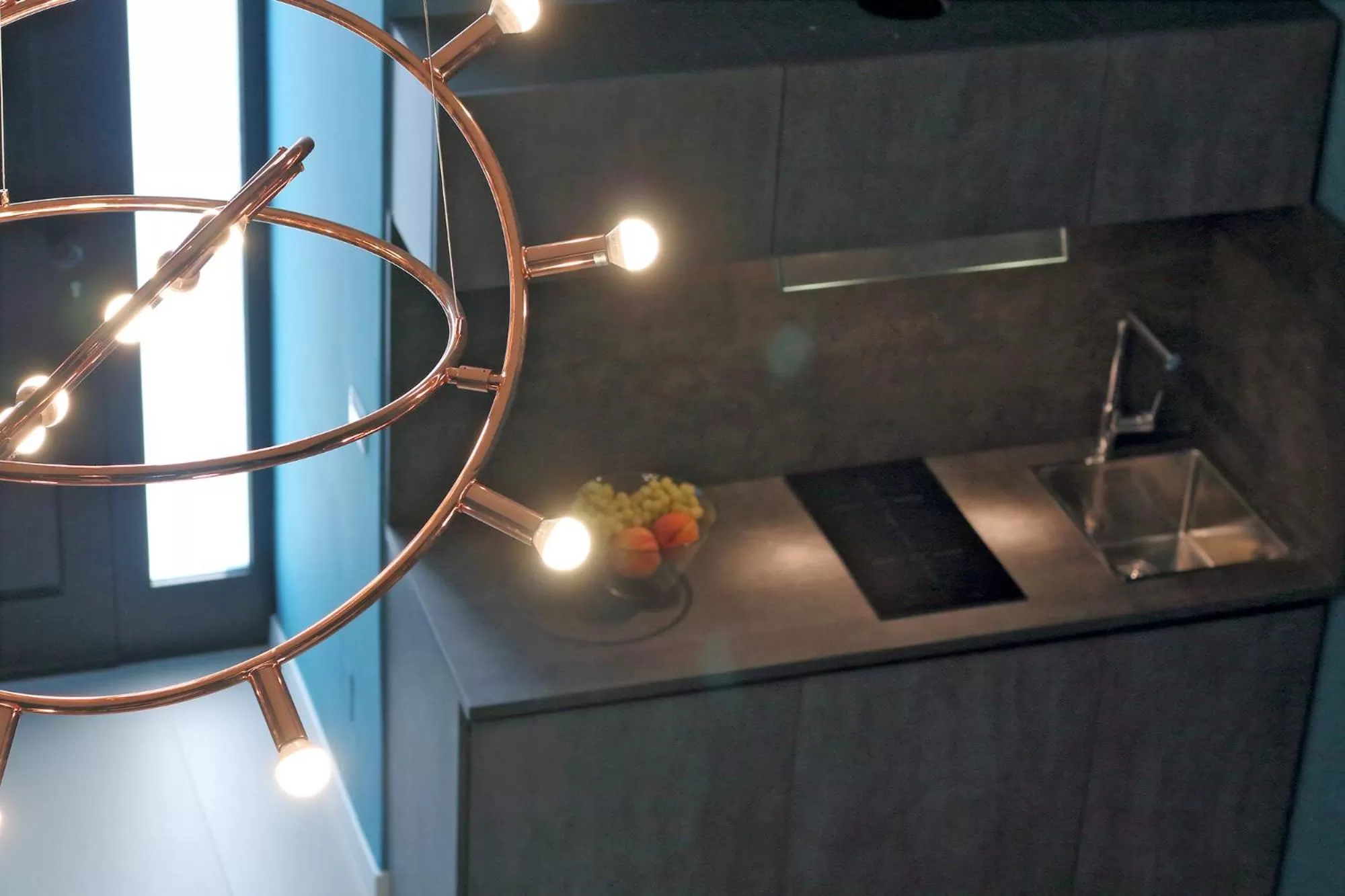 Kitchen or kitchenette in B&Bari, via Cairoli - guesthouse Le Case di Aurelia