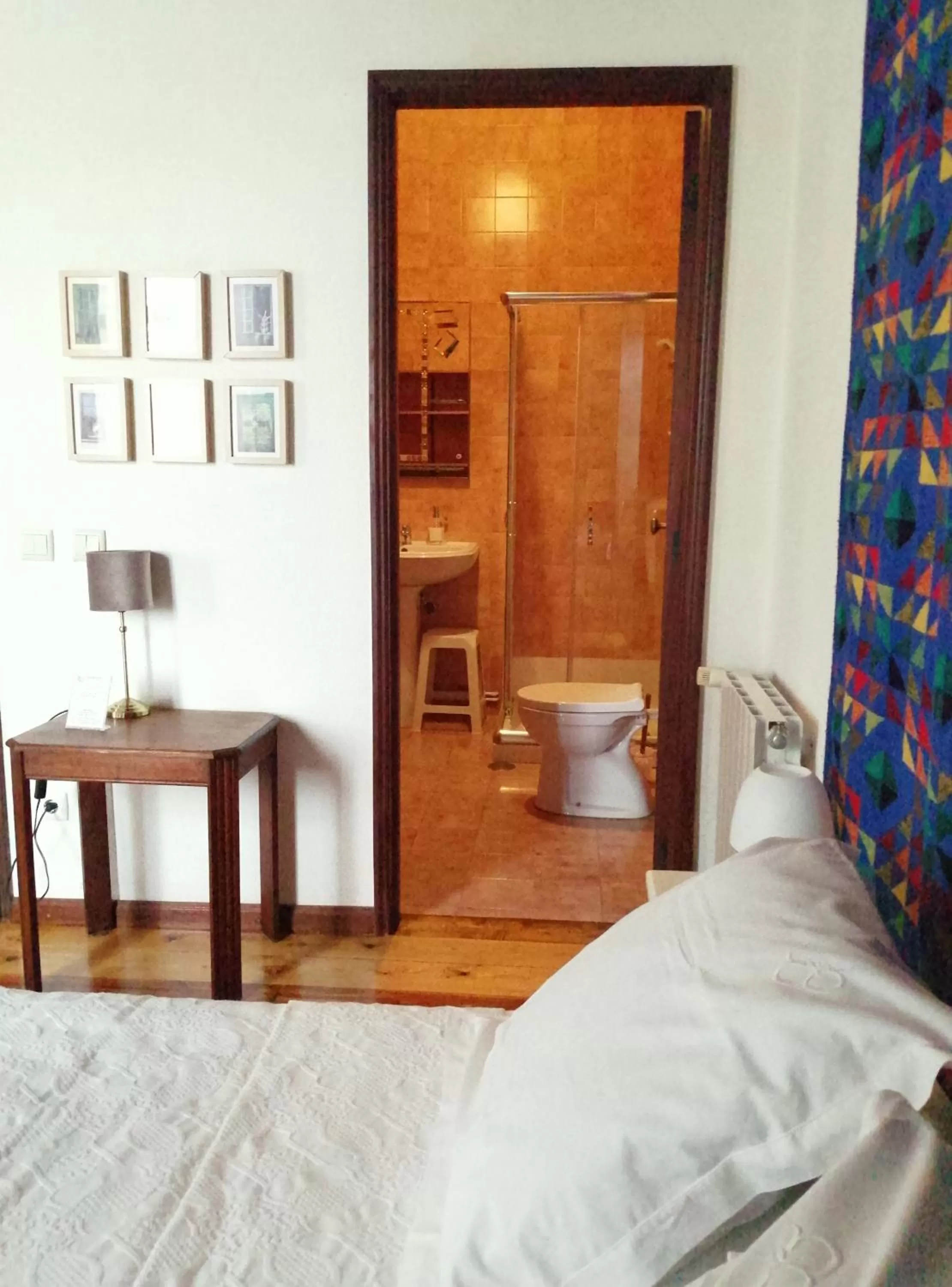 Bedroom, Bed in Casa dos Pingos de Mel