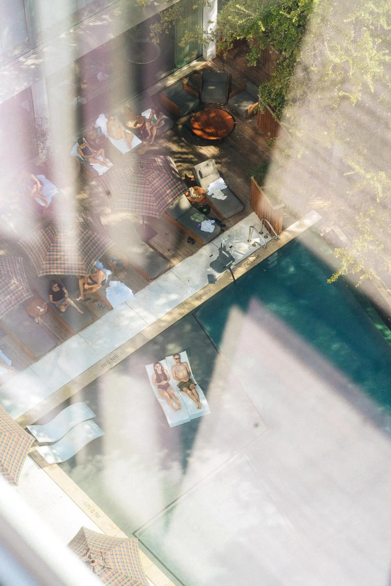 Swimming pool in The LINE Austin