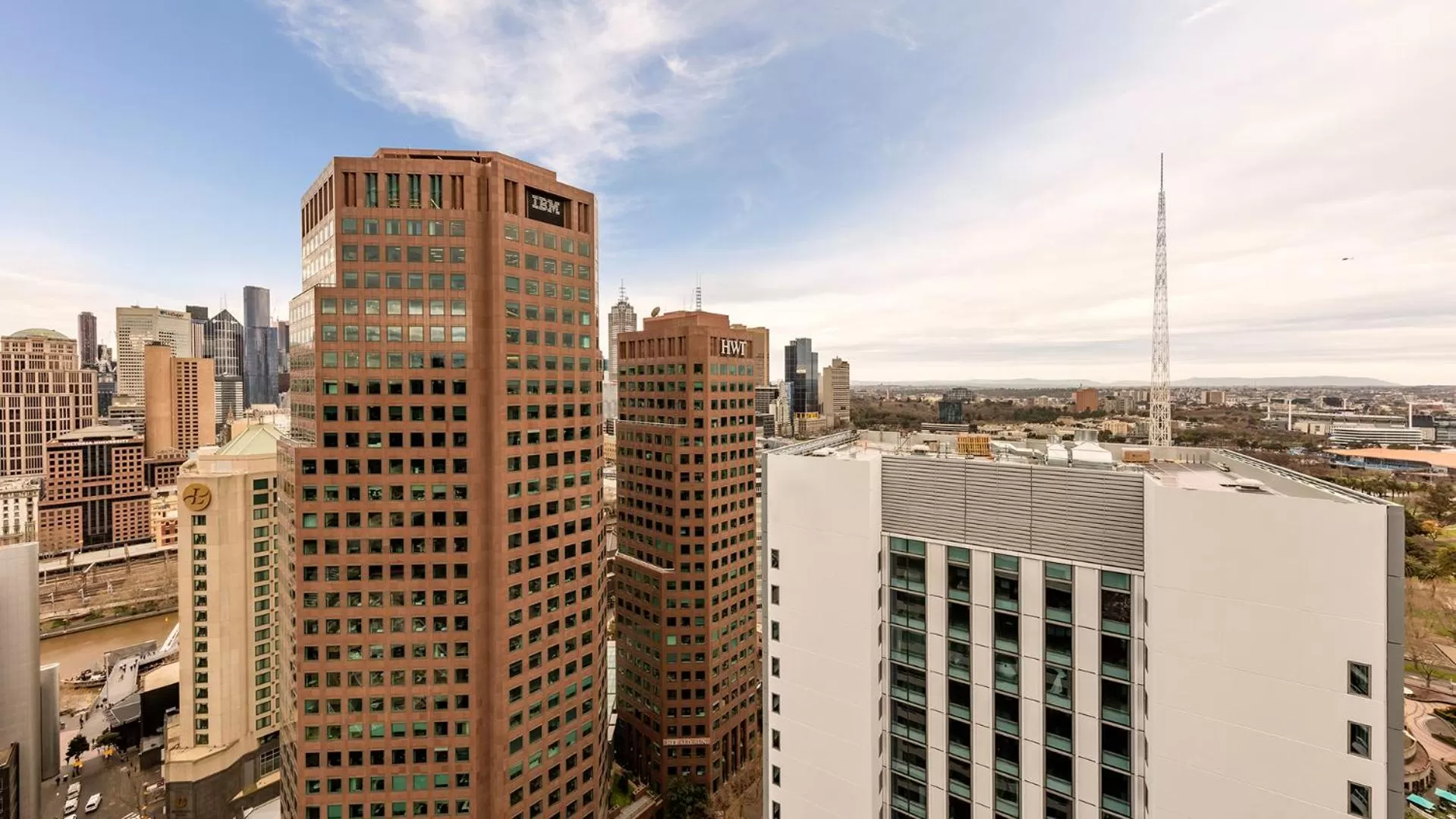 View (from property/room) in Oaks Melbourne Southbank Suites